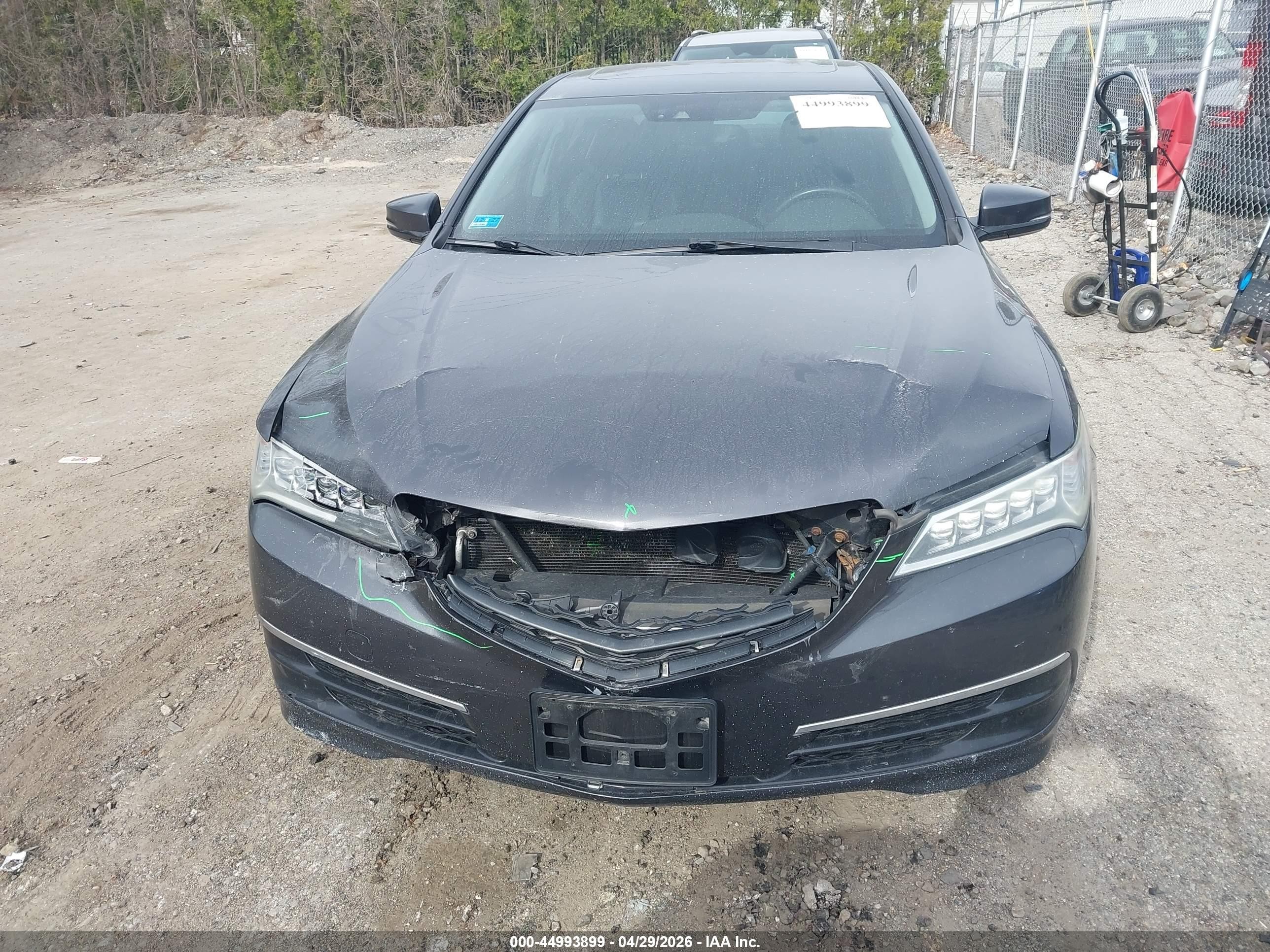 2015 Acura Tlx V6 Tech Gray vin: 19UUB2F57FA011947