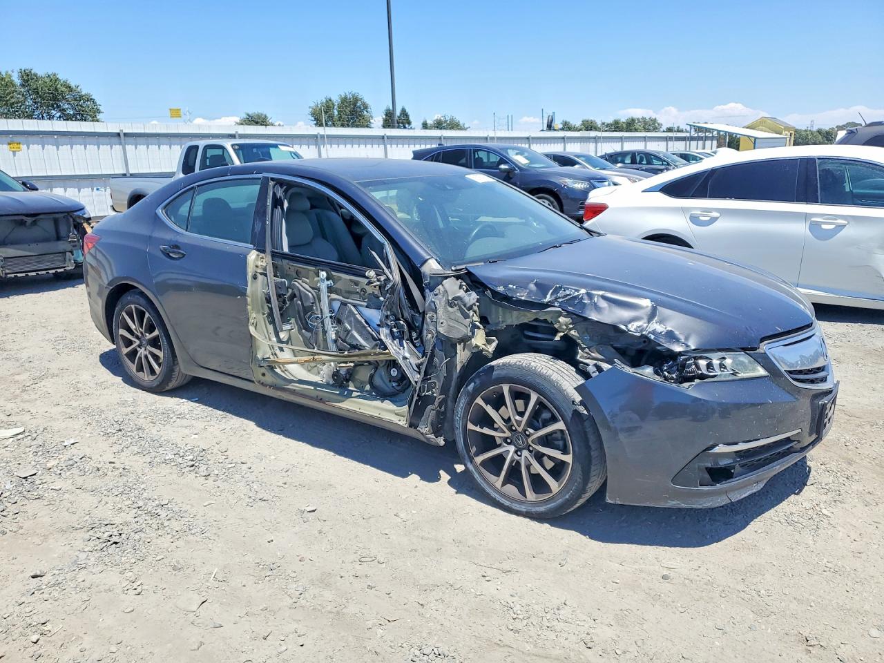 2015 Acura Tlx Tech Gray vin: 19UUB2F57FA019501