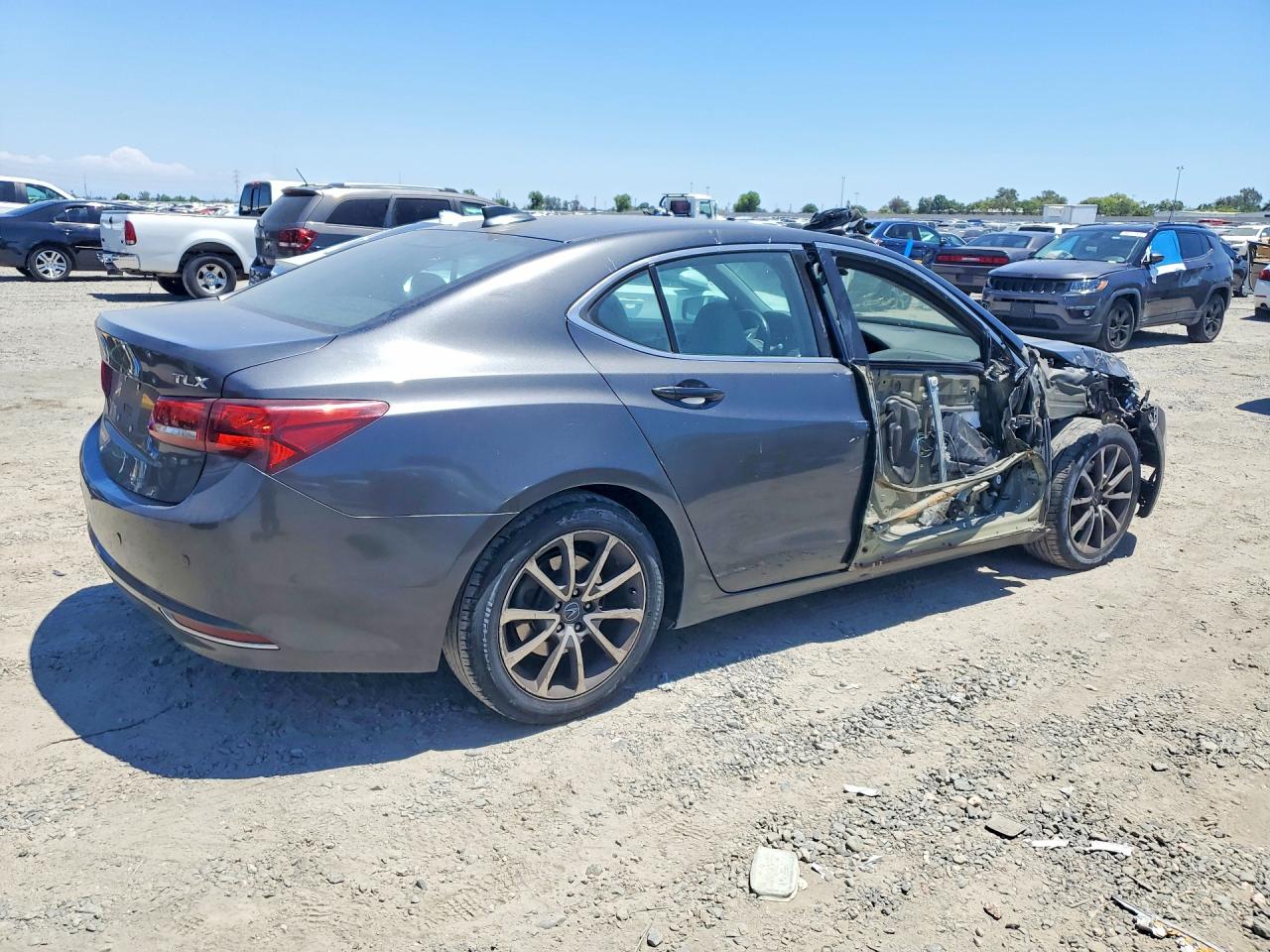 2015 Acura Tlx Tech Gray vin: 19UUB2F57FA019501