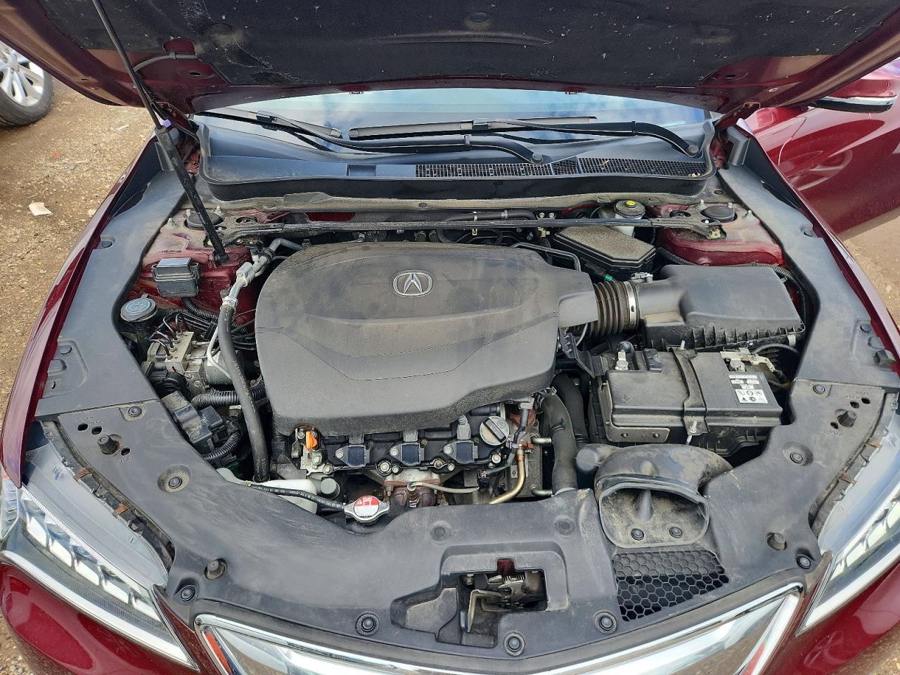 2016 Acura Tlx Tech Burgundy vin: 19UUB2F57GA007561