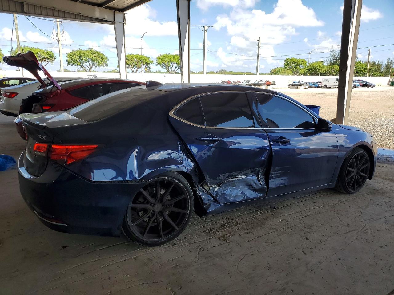 2015 Acura Tlx Tech Blue vin: 19UUB2F58FA000990