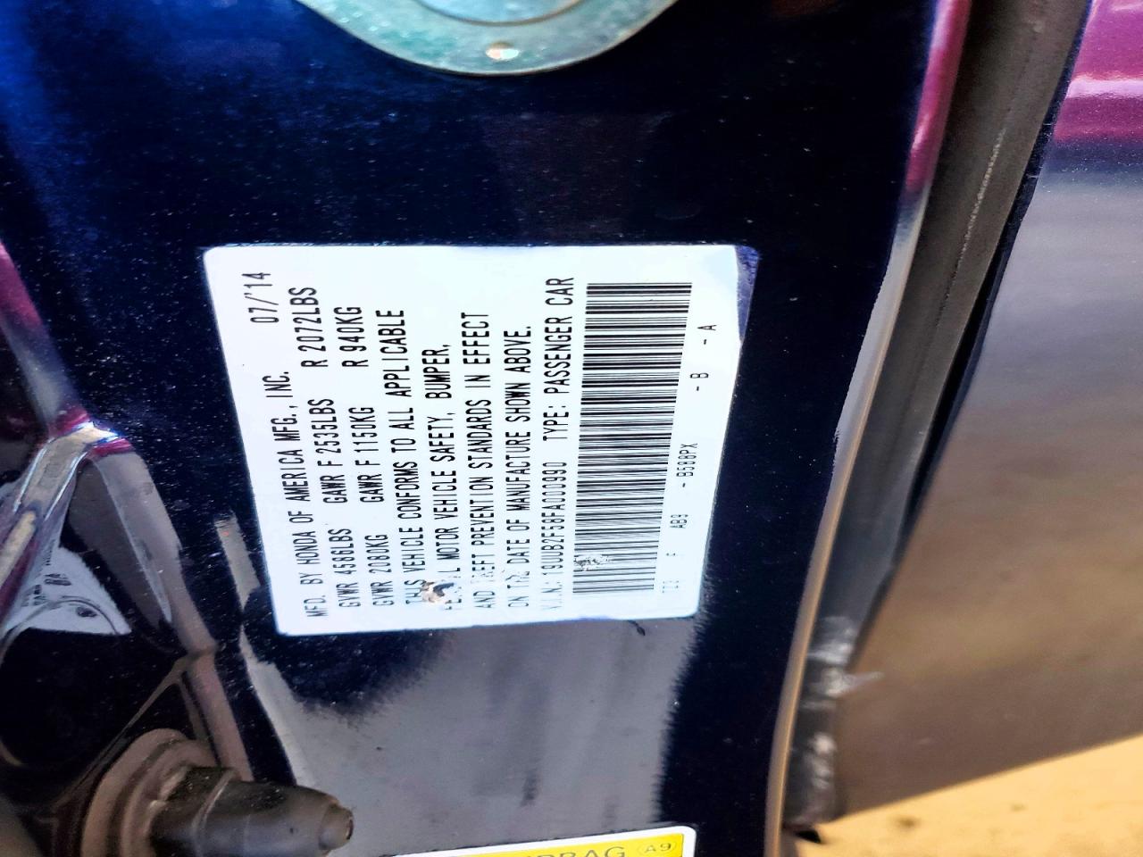 2015 Acura Tlx Tech Blue vin: 19UUB2F58FA000990