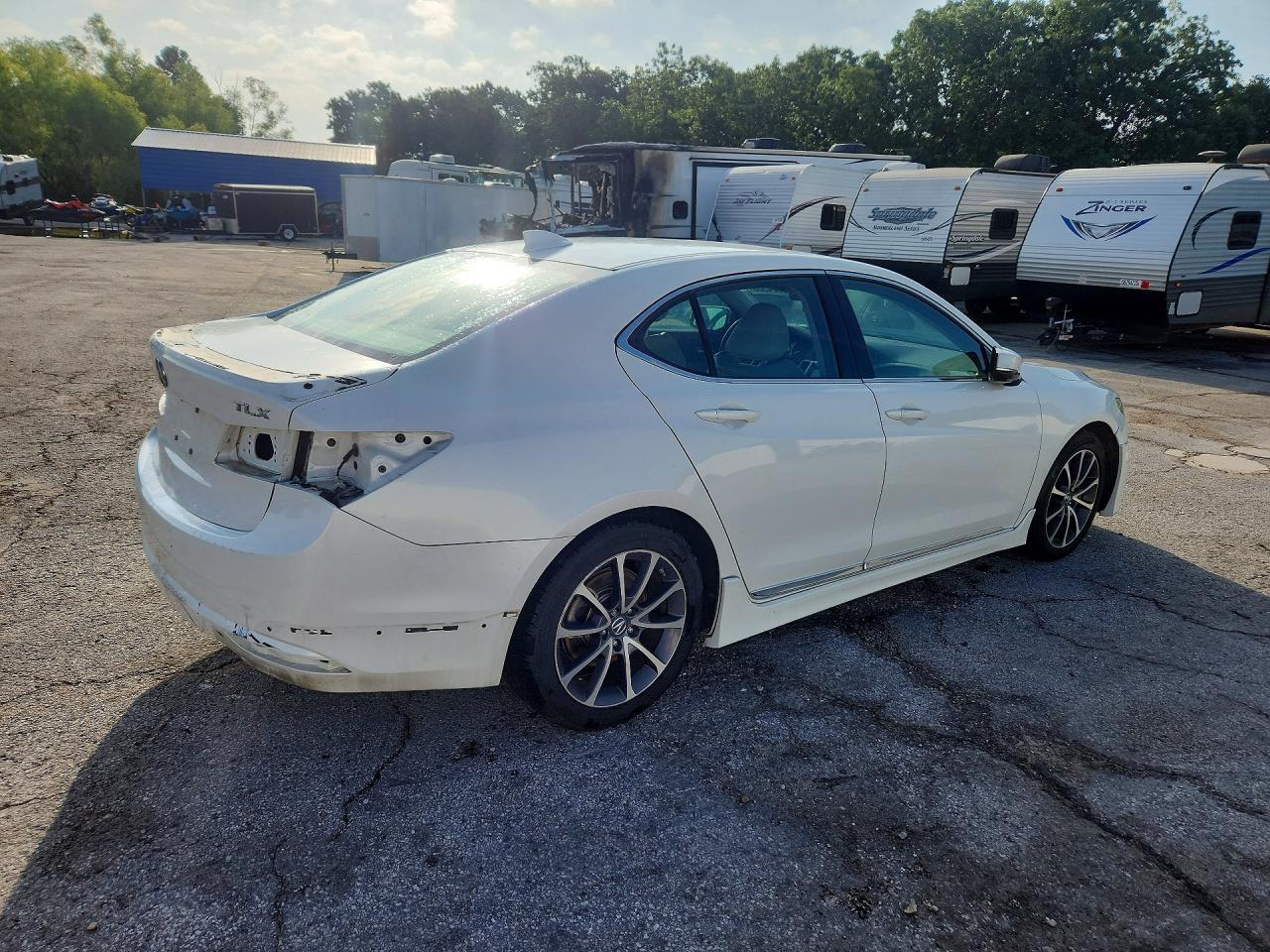 2015 Acura Tlx Tech White vin: 19UUB2F58FA001055