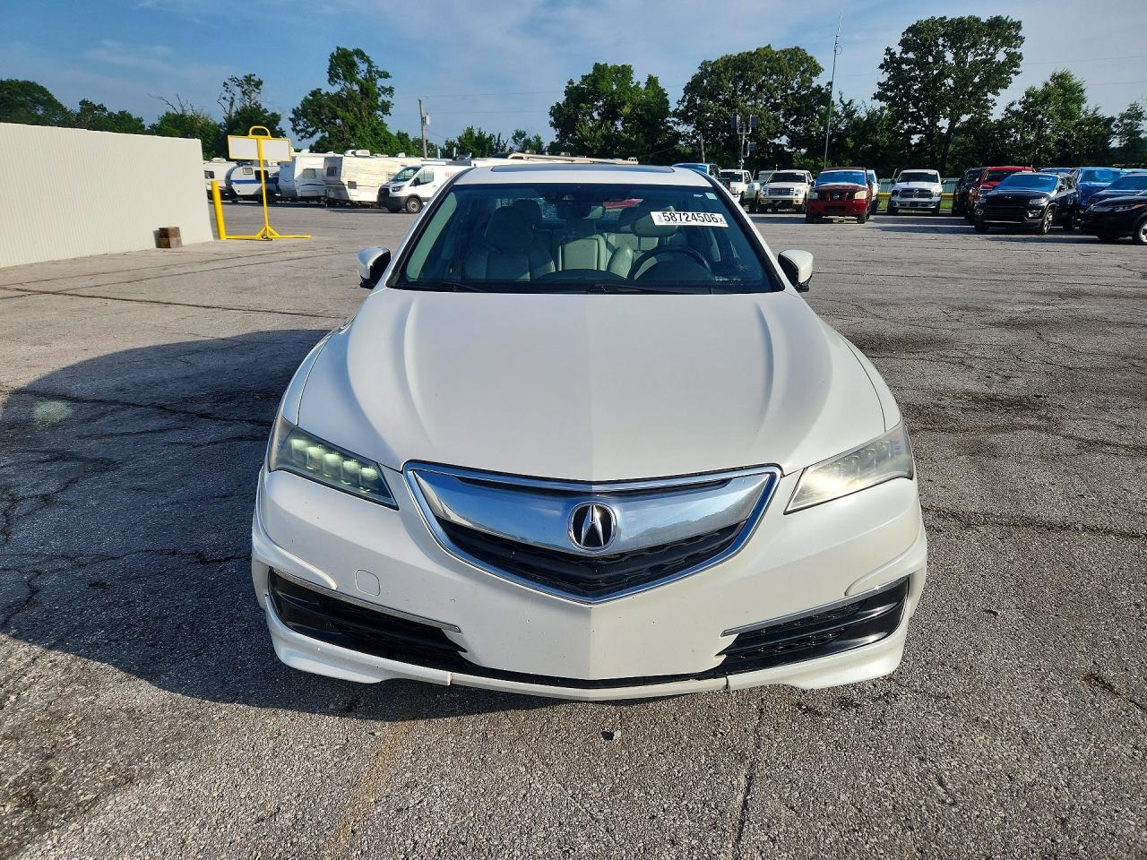 2015 Acura Tlx Tech White vin: 19UUB2F58FA001055