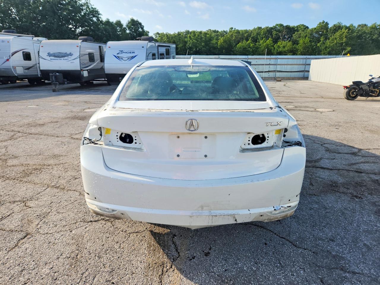 2015 Acura Tlx Tech White vin: 19UUB2F58FA001055