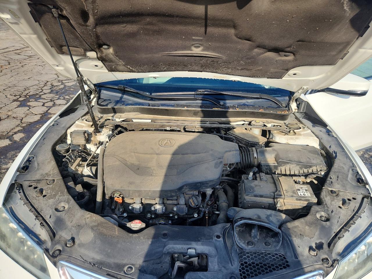 2015 Acura Tlx Tech White vin: 19UUB2F58FA001055