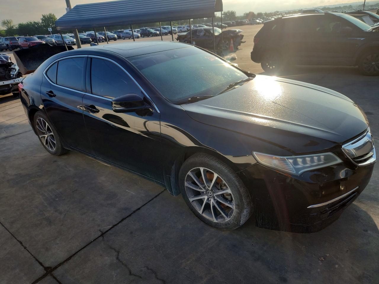 2015 Acura Tlx Tech Угольный vin: 19UUB2F58FA001282