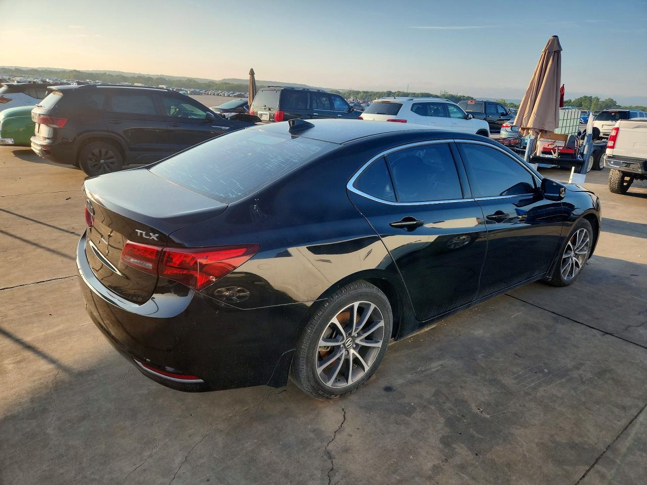 2015 Acura Tlx Tech Угольный vin: 19UUB2F58FA001282