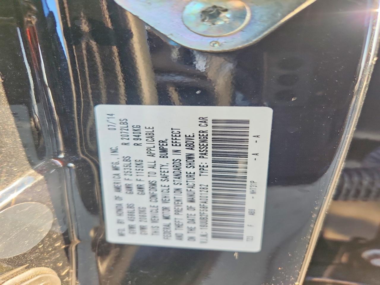2015 Acura Tlx Tech Угольный vin: 19UUB2F58FA001282