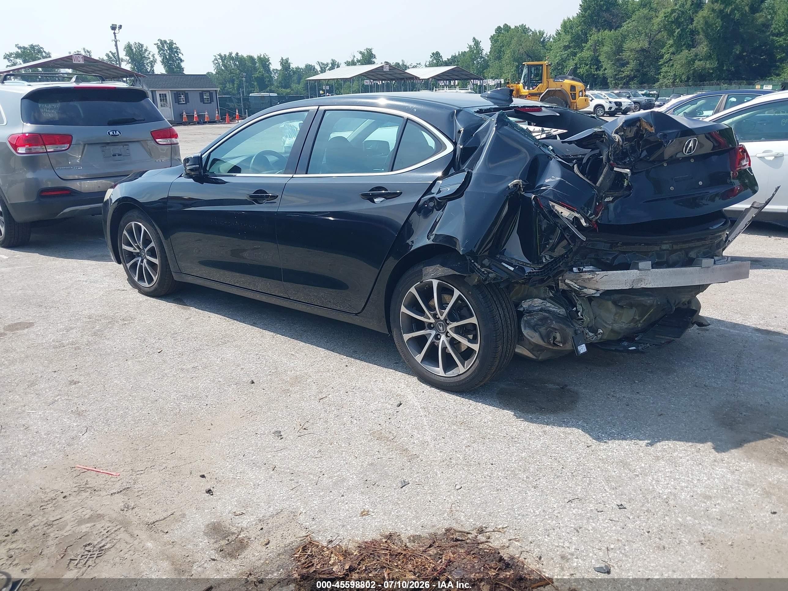 2015 Acura Tlx V6 Tech Black vin: 19UUB2F58FA002089