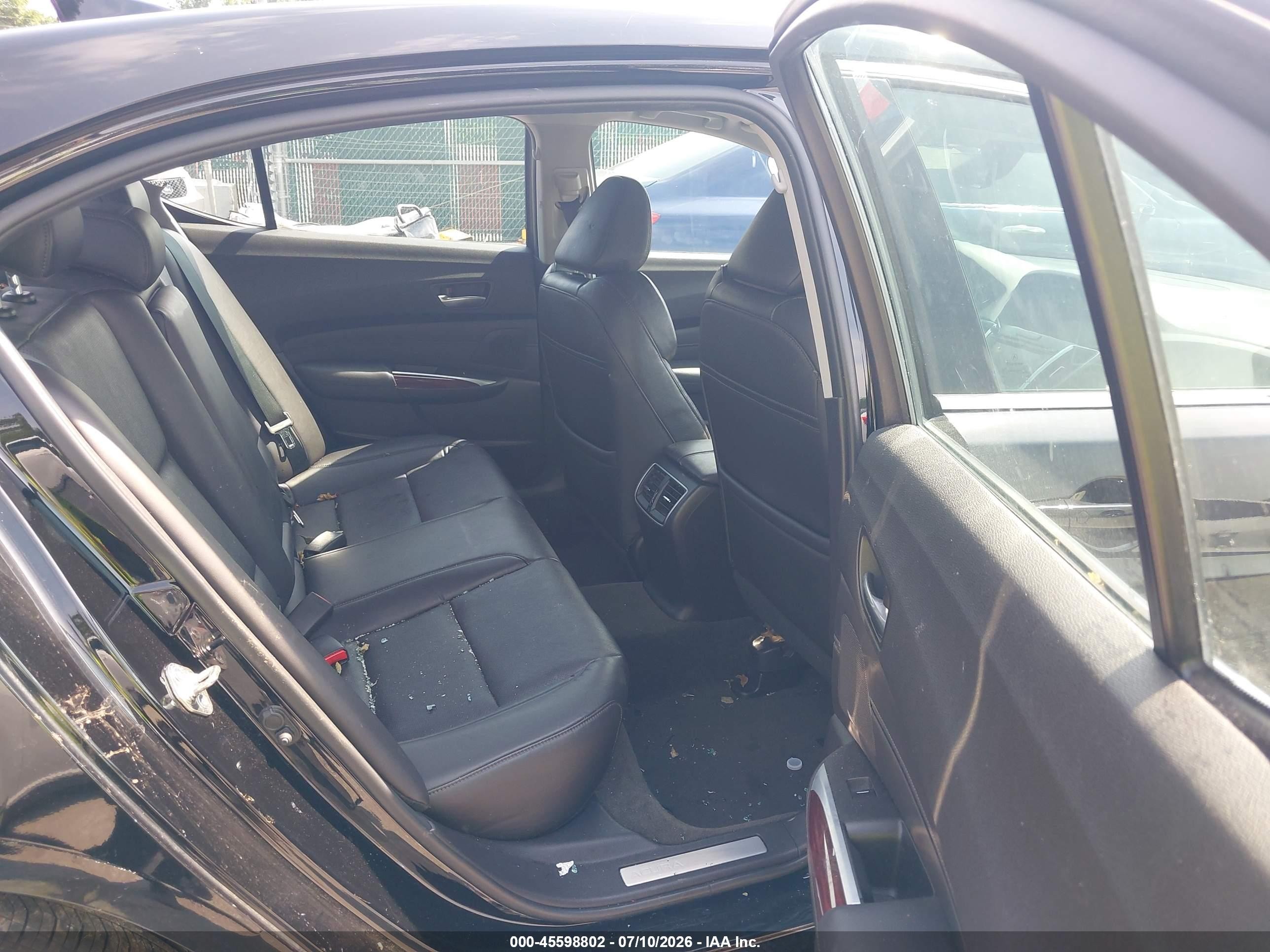 2015 Acura Tlx V6 Tech Black vin: 19UUB2F58FA002089