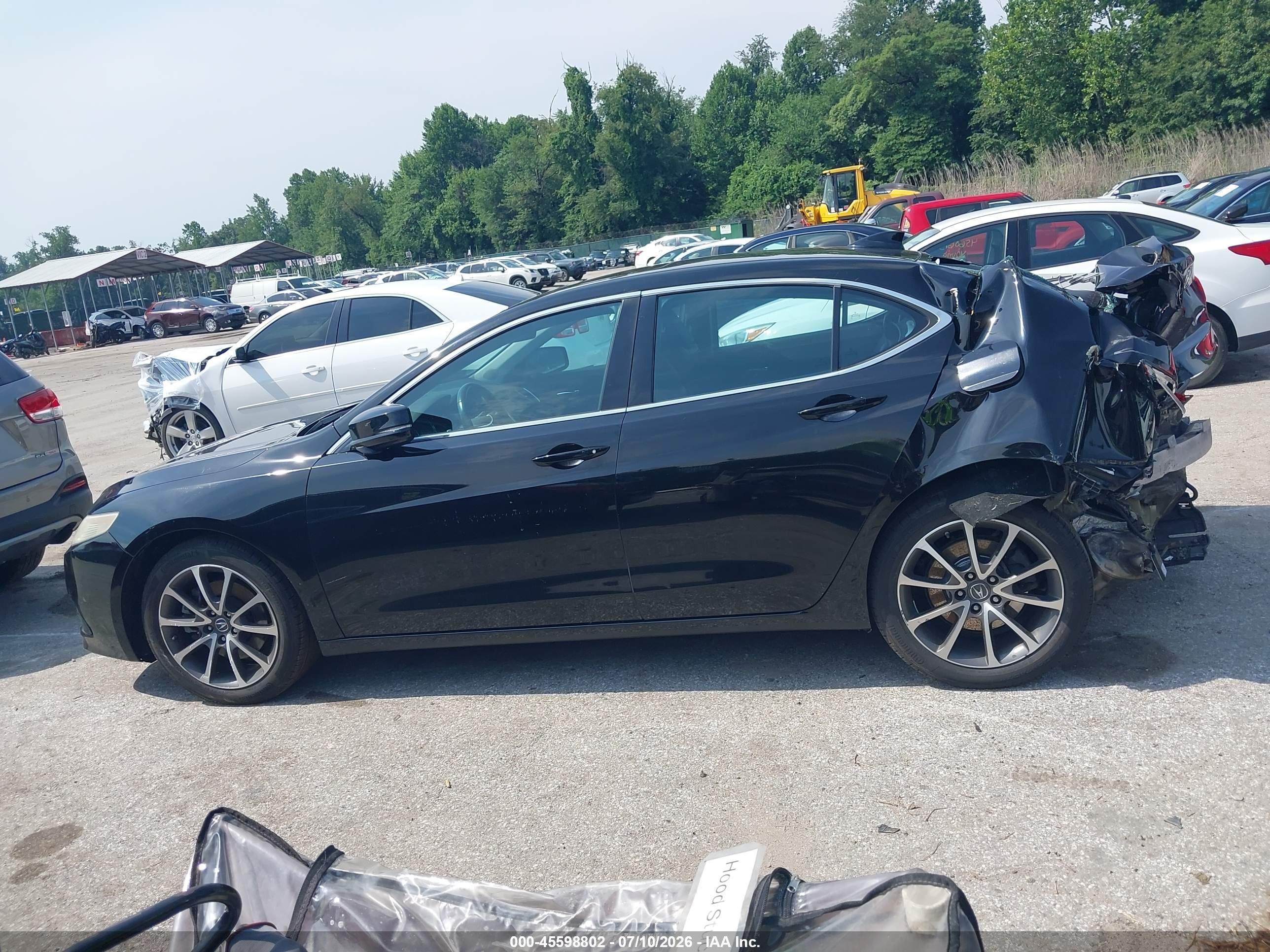 2015 Acura Tlx V6 Tech Black vin: 19UUB2F58FA002089
