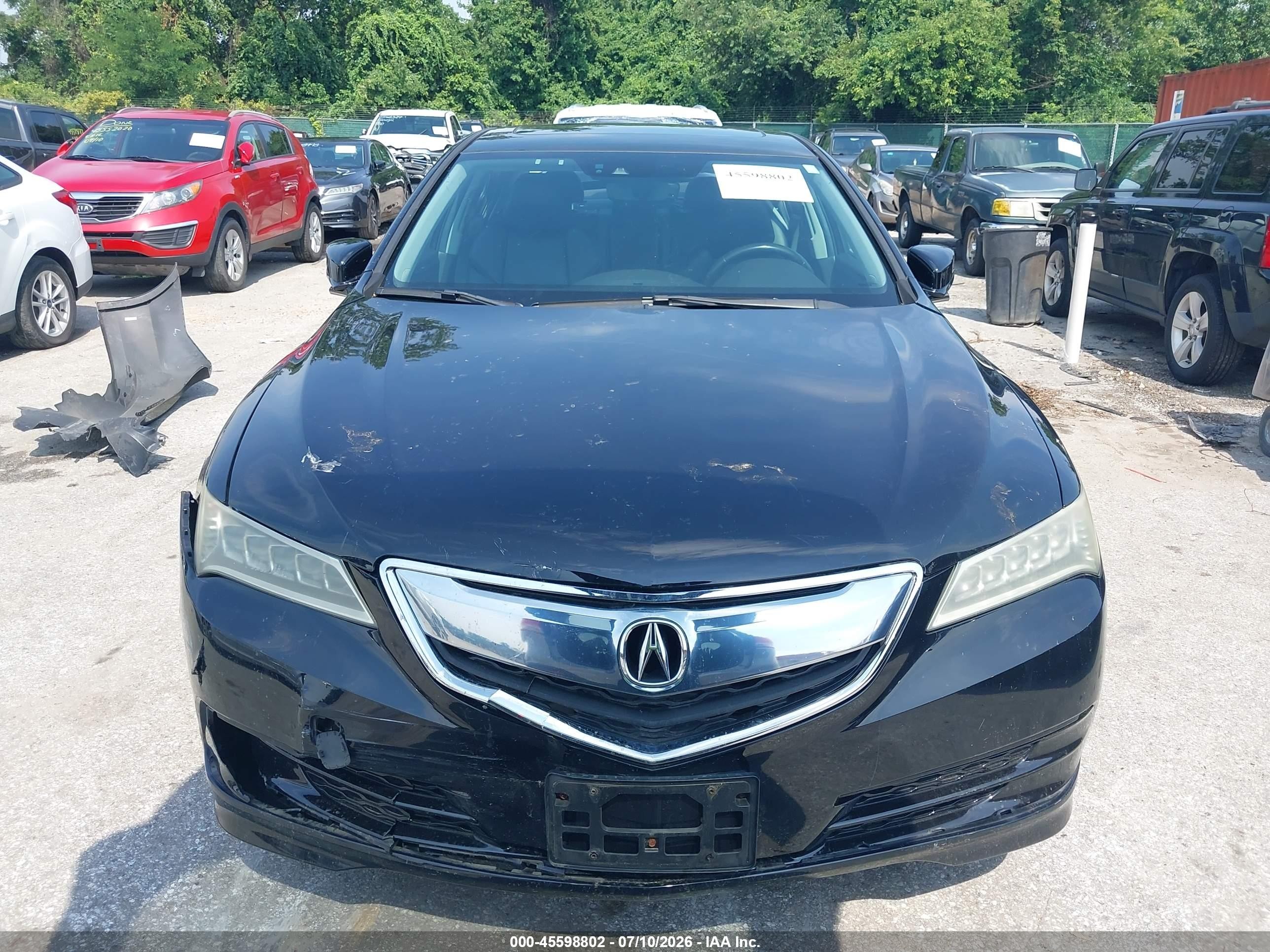 2015 Acura Tlx V6 Tech Black vin: 19UUB2F58FA002089