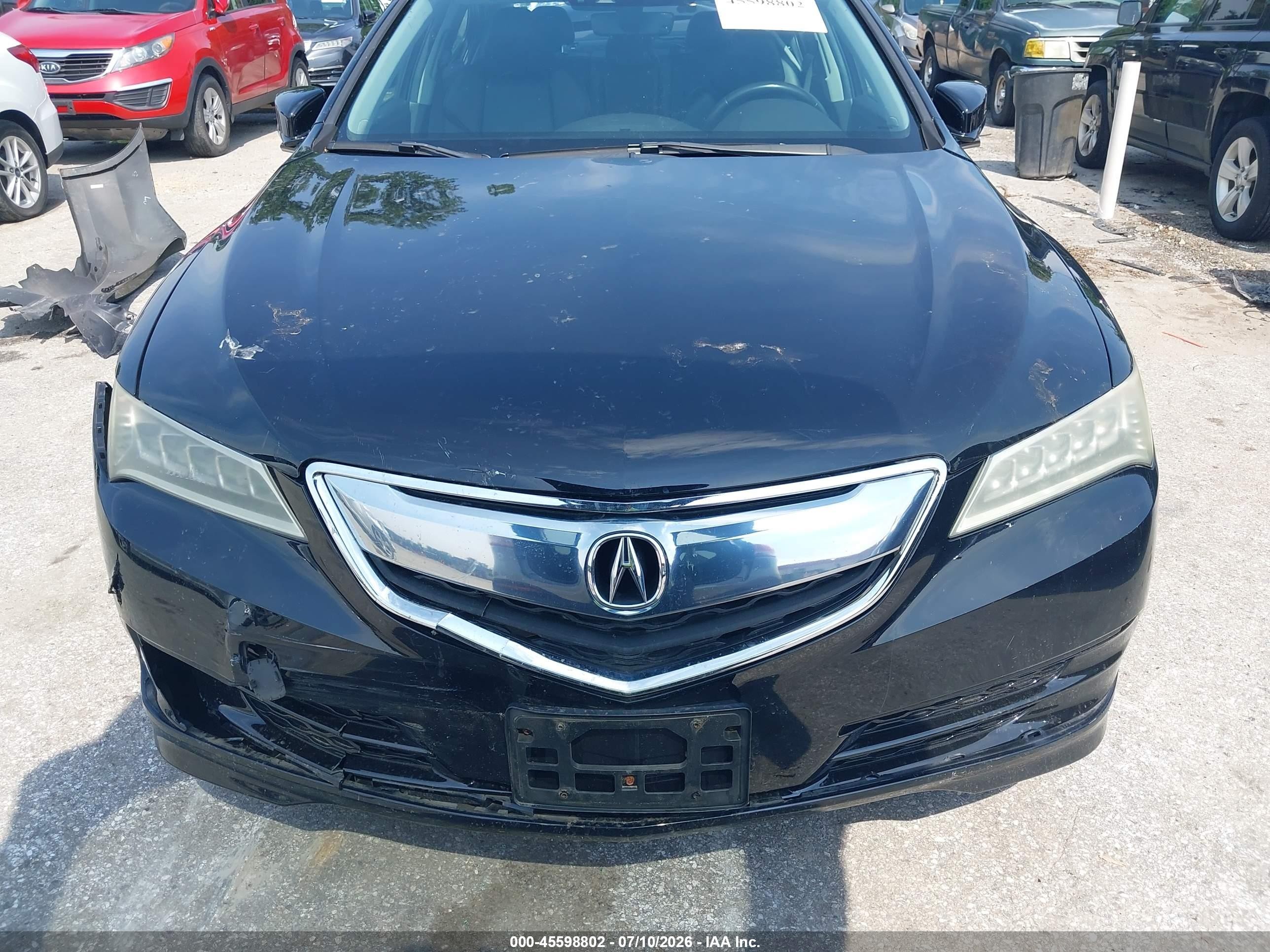 2015 Acura Tlx V6 Tech Black vin: 19UUB2F58FA002089