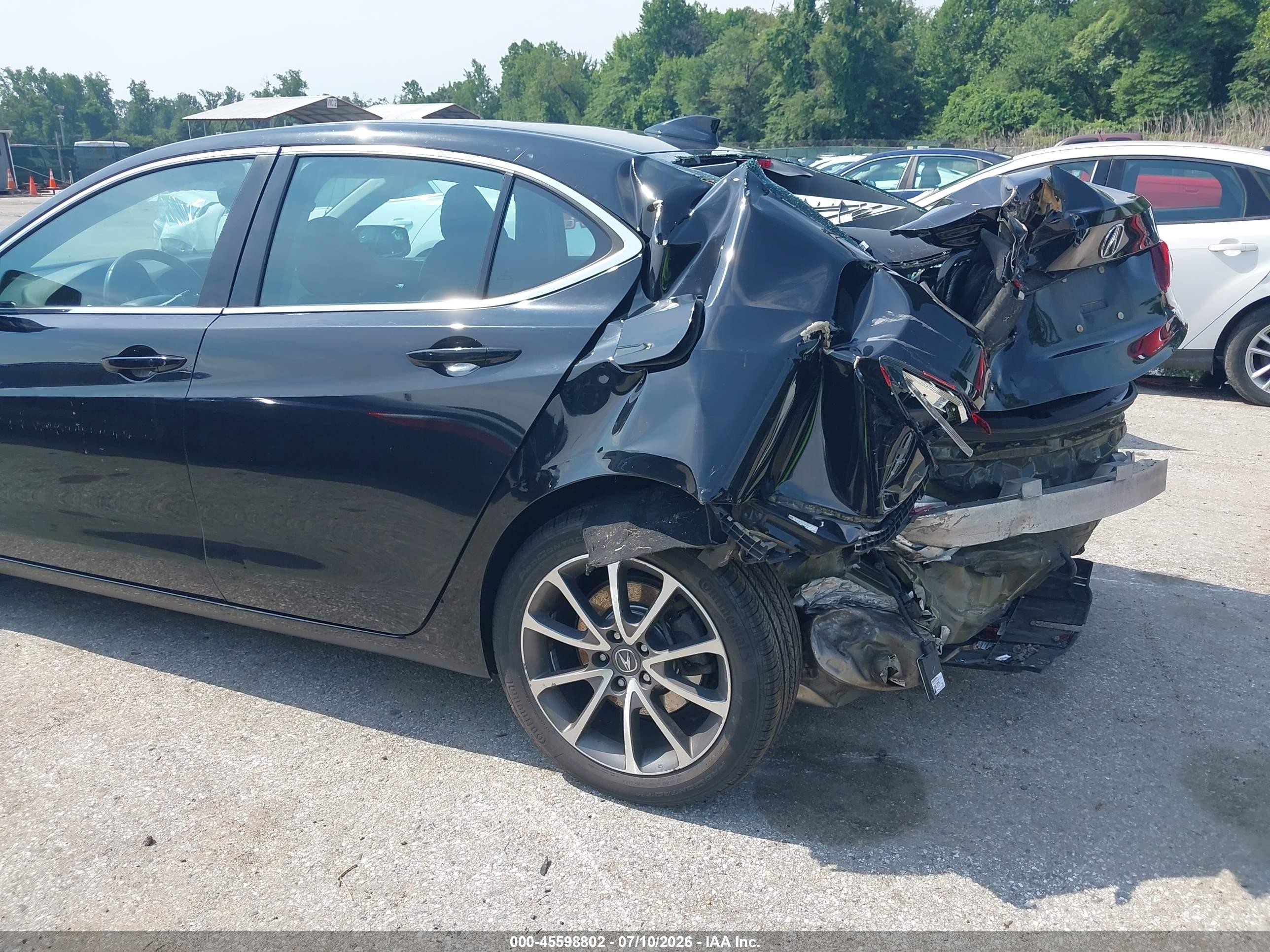 2015 Acura Tlx V6 Tech Black vin: 19UUB2F58FA002089