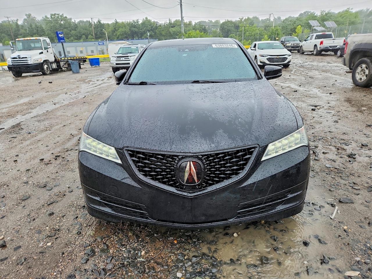 2015 Acura Tlx Tech Черный vin: 19UUB2F58FA002092