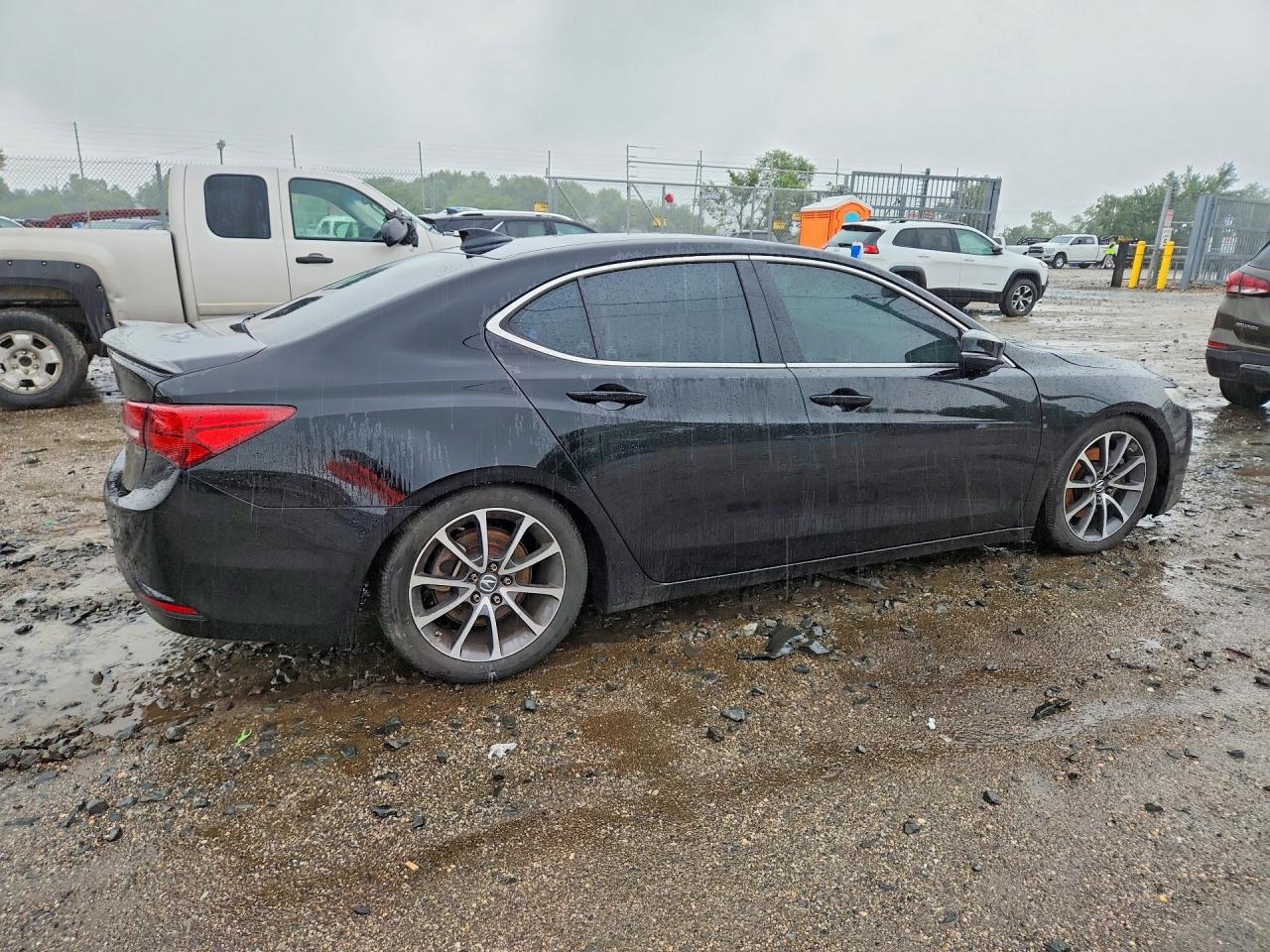 2015 Acura Tlx Tech Черный vin: 19UUB2F58FA002092