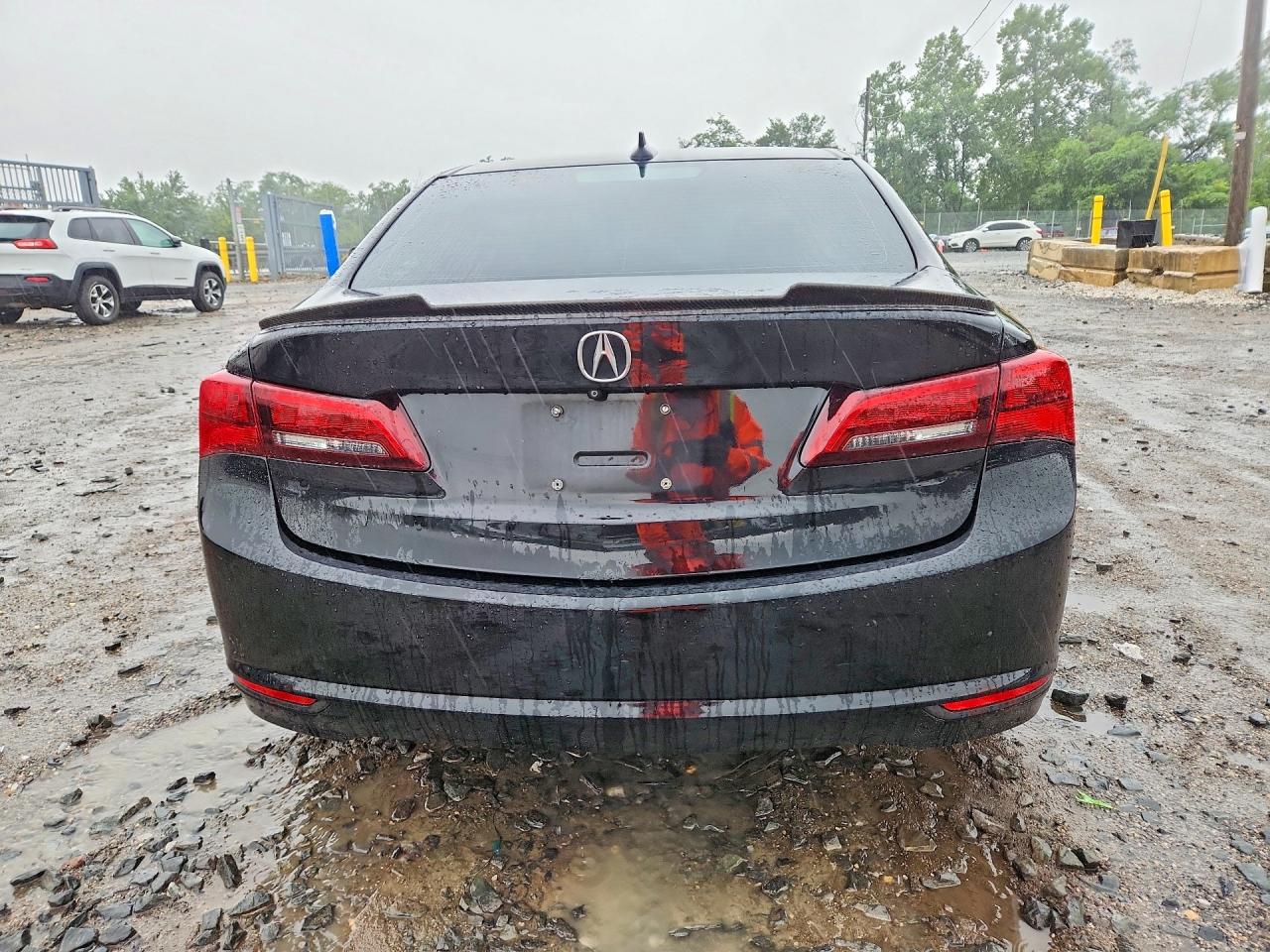 2015 Acura Tlx Tech Черный vin: 19UUB2F58FA002092