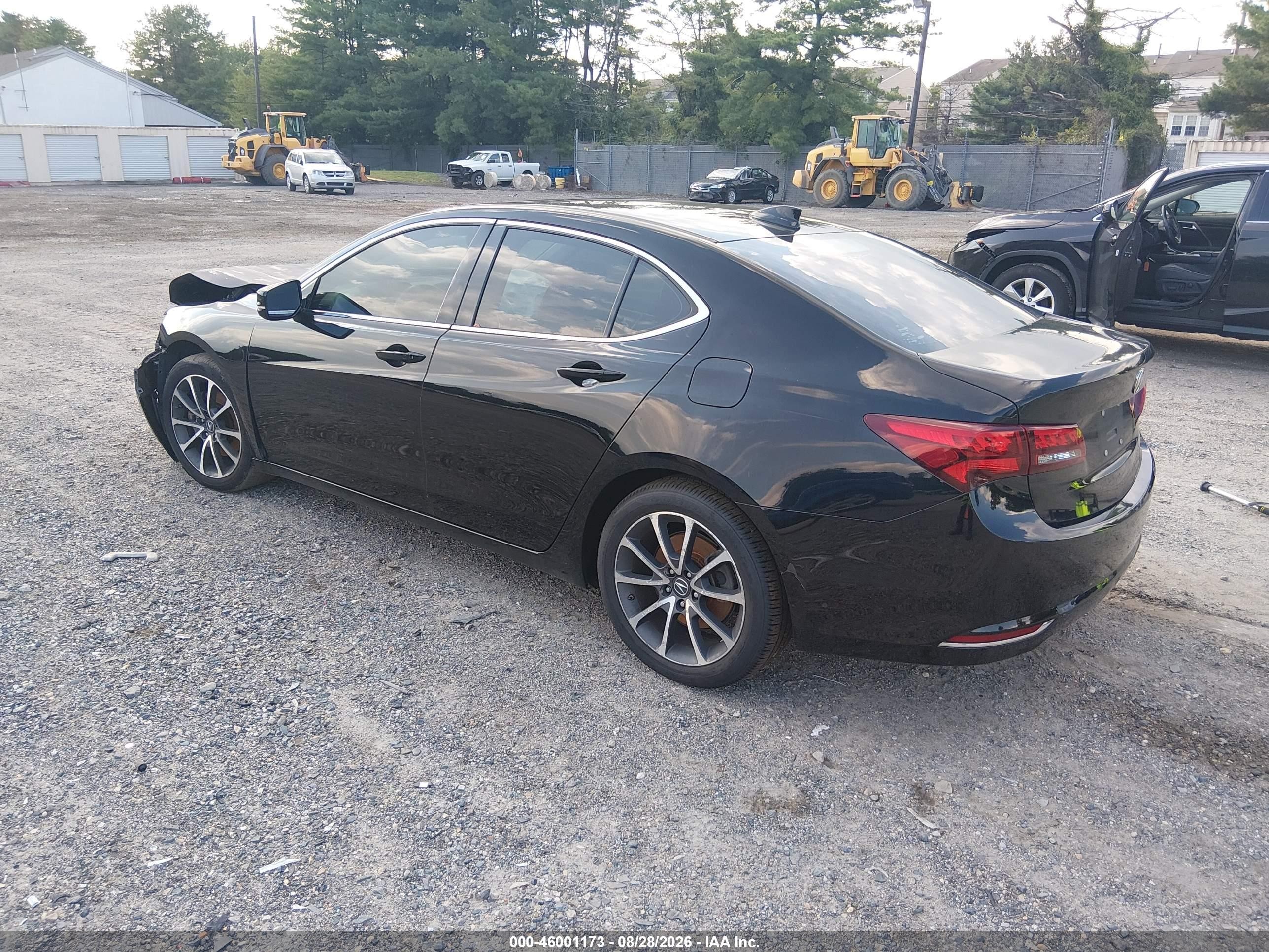 2015 Acura Tlx V6 Tech Black vin: 19UUB2F58FA010497