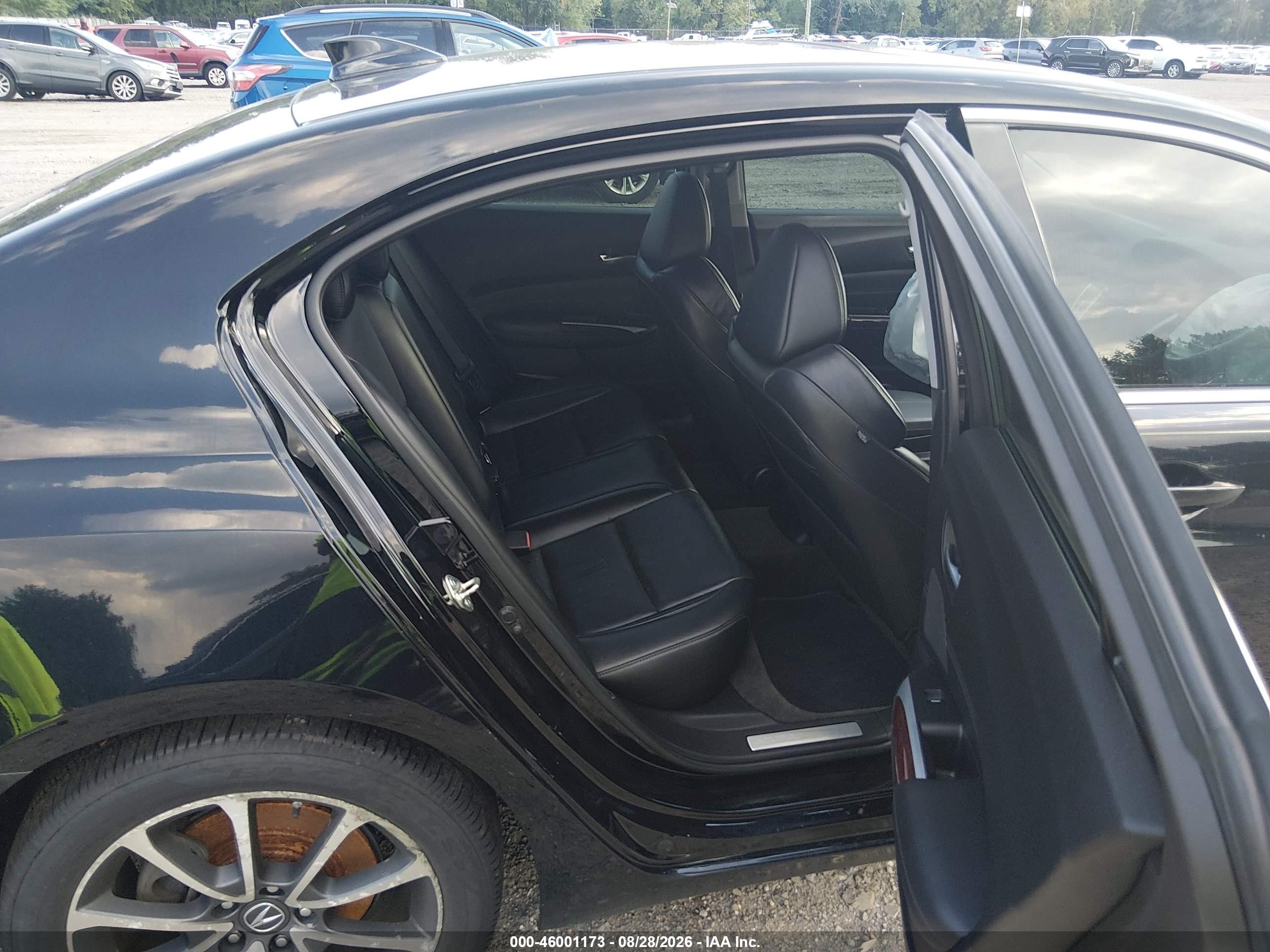 2015 Acura Tlx V6 Tech Black vin: 19UUB2F58FA010497