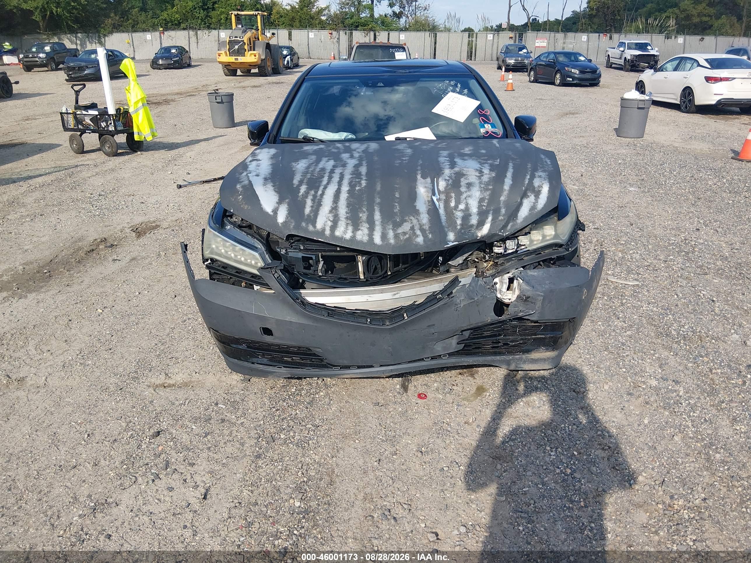 2015 Acura Tlx V6 Tech Black vin: 19UUB2F58FA010497