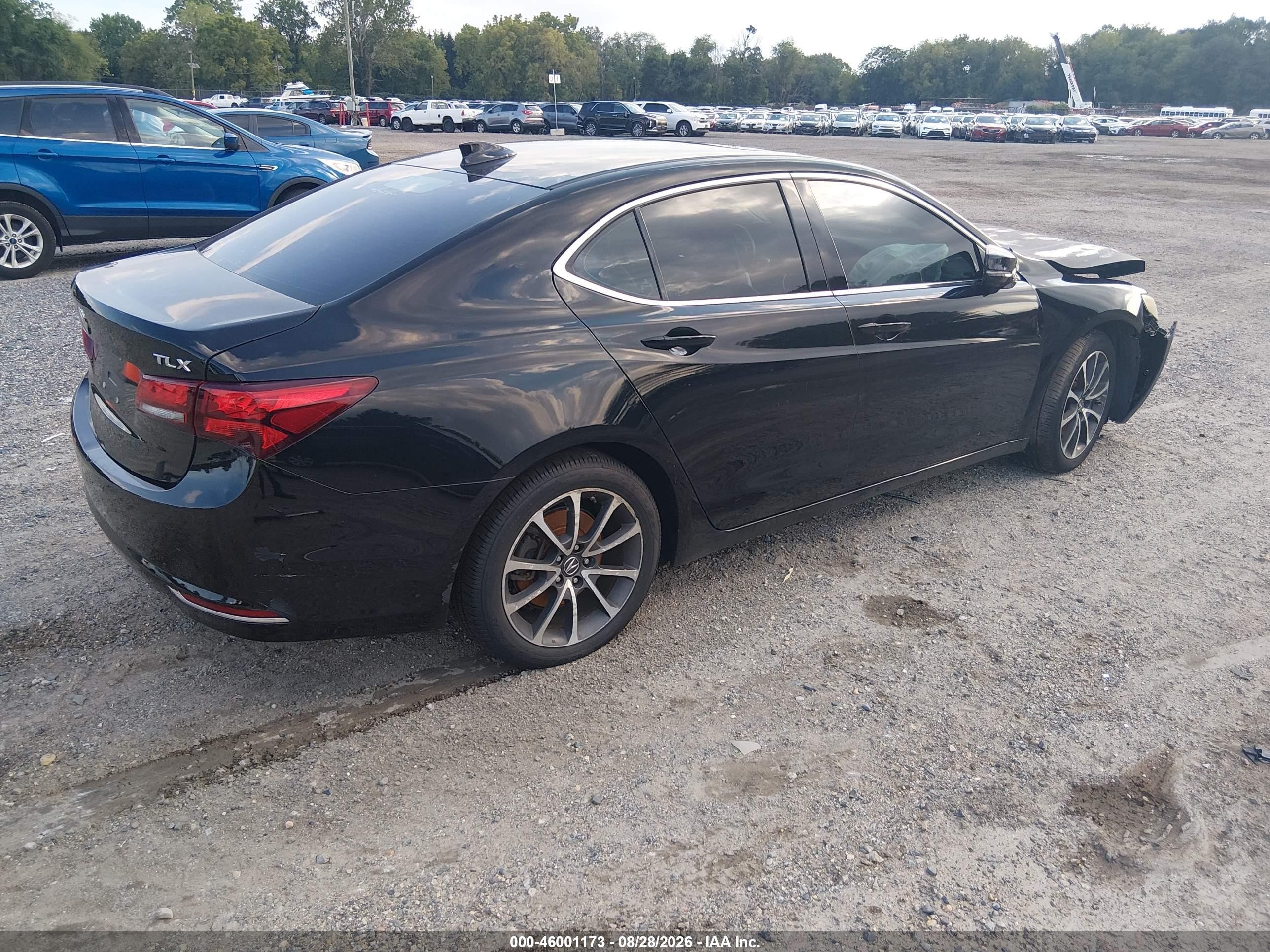 2015 Acura Tlx V6 Tech Black vin: 19UUB2F58FA010497