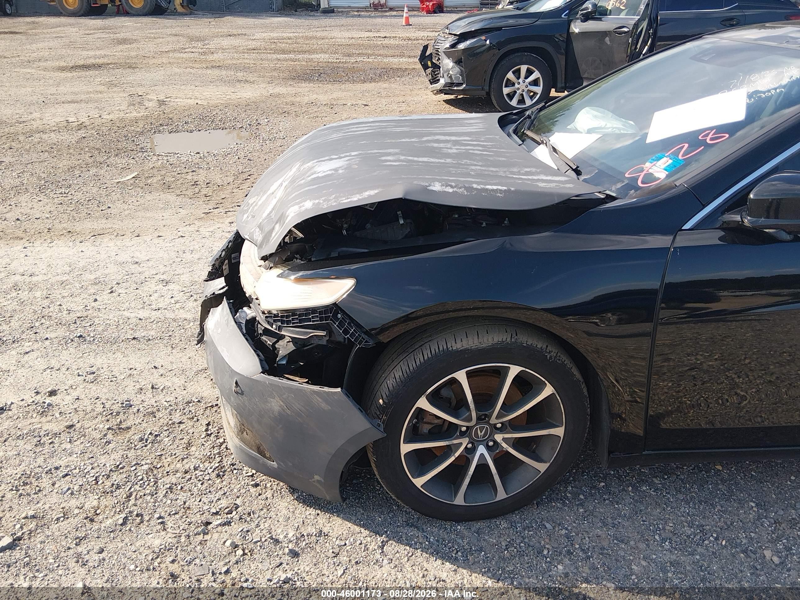 2015 Acura Tlx V6 Tech Black vin: 19UUB2F58FA010497