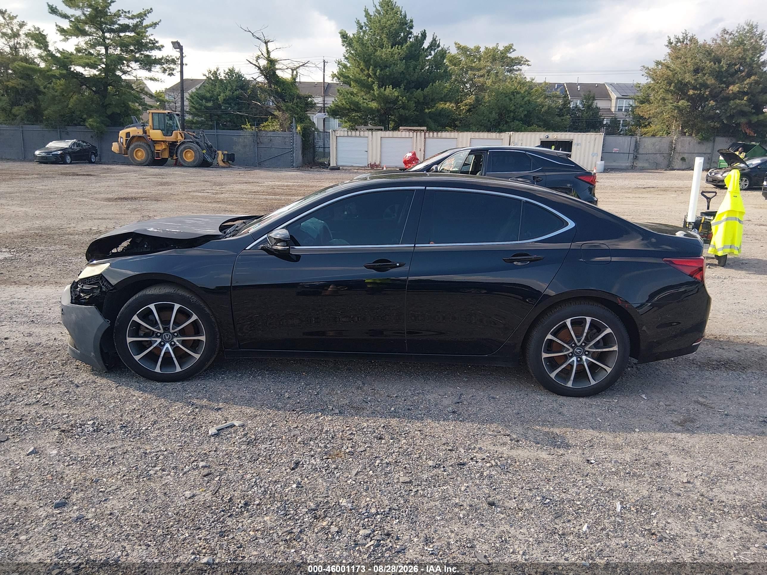 2015 Acura Tlx V6 Tech Black vin: 19UUB2F58FA010497