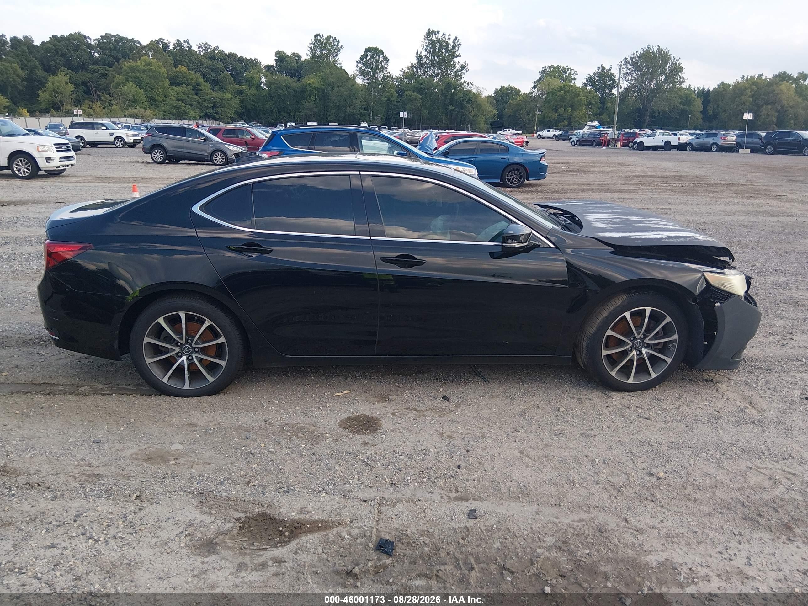 2015 Acura Tlx V6 Tech Black vin: 19UUB2F58FA010497