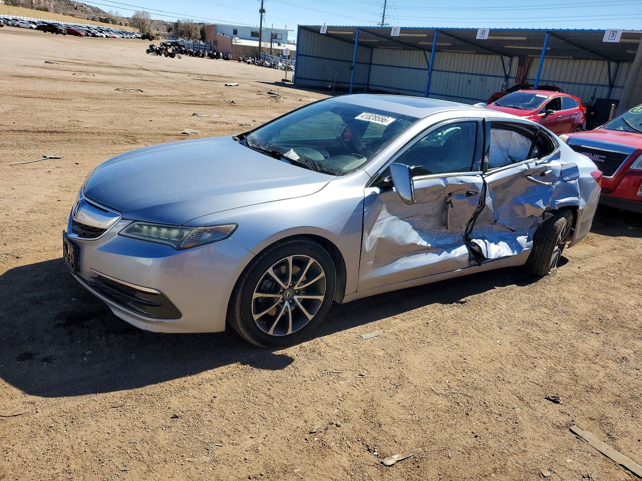 2015 Acura Tlx Tech Silver vin: 19UUB2F58FA017997