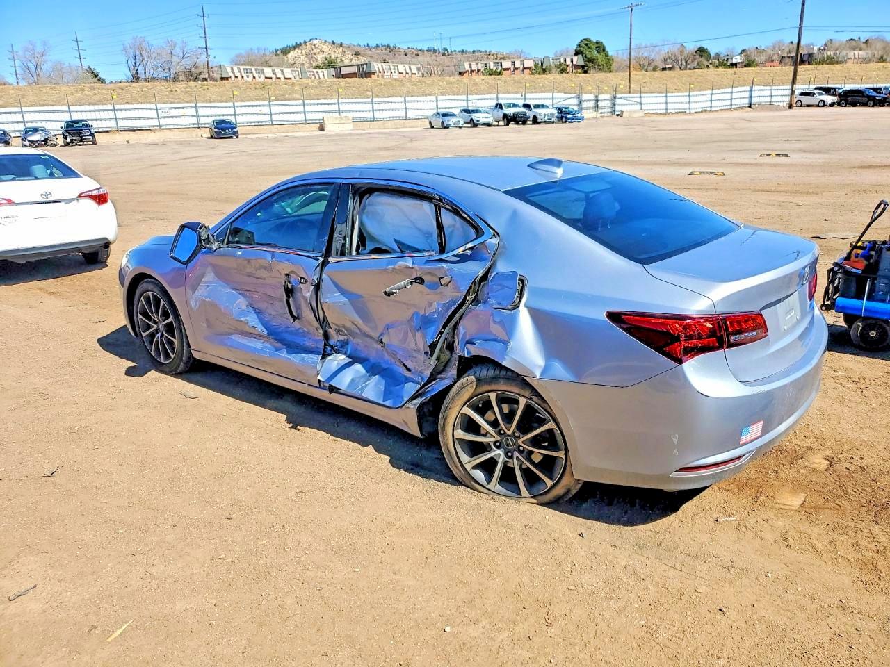 2015 Acura Tlx Tech Silver vin: 19UUB2F58FA017997