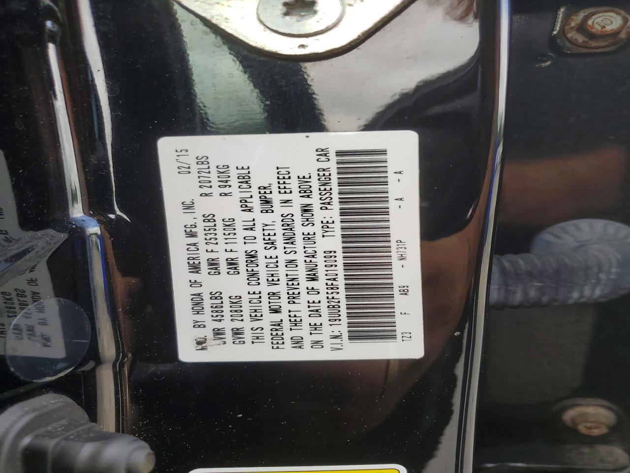 2015 Acura Tlx Tech Black vin: 19UUB2F58FA019099