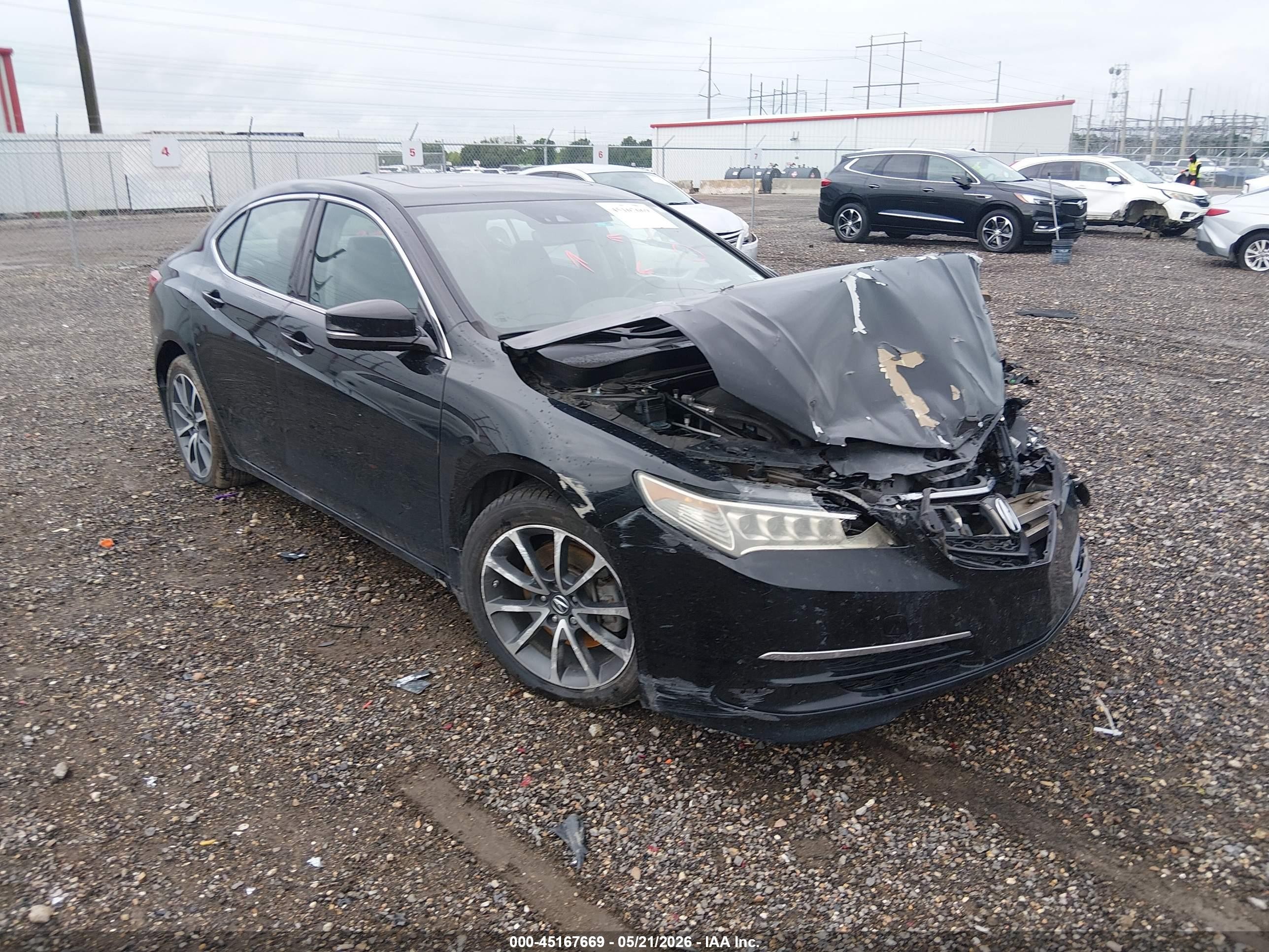 2015 Acura Tlx V6 Tech Black vin: 19UUB2F58FA023038
