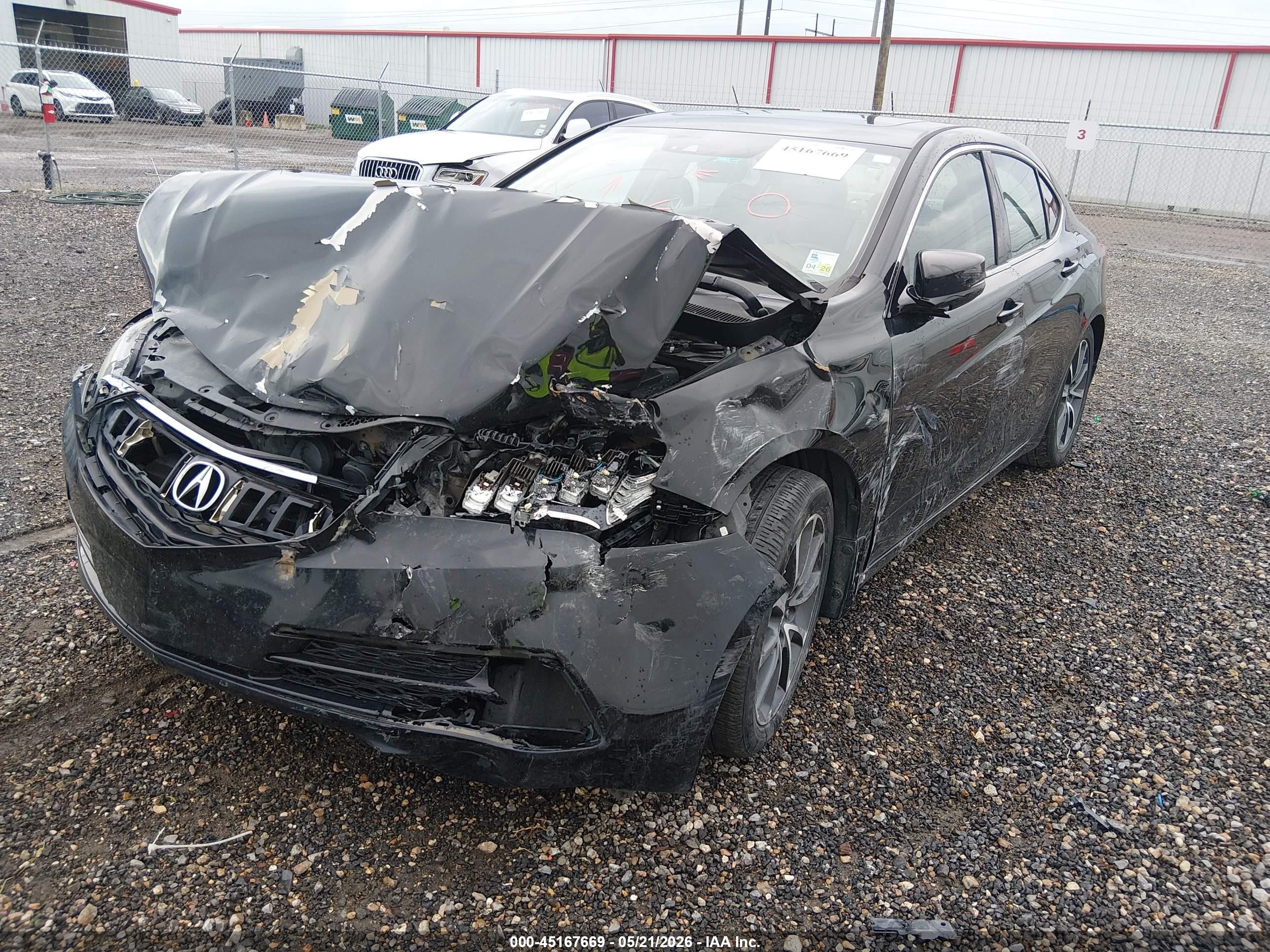 2015 Acura Tlx V6 Tech Black vin: 19UUB2F58FA023038