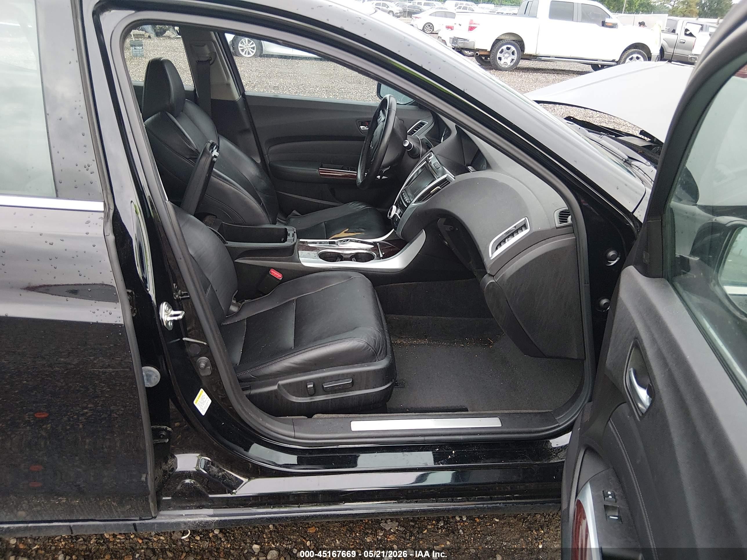2015 Acura Tlx V6 Tech Black vin: 19UUB2F58FA023038