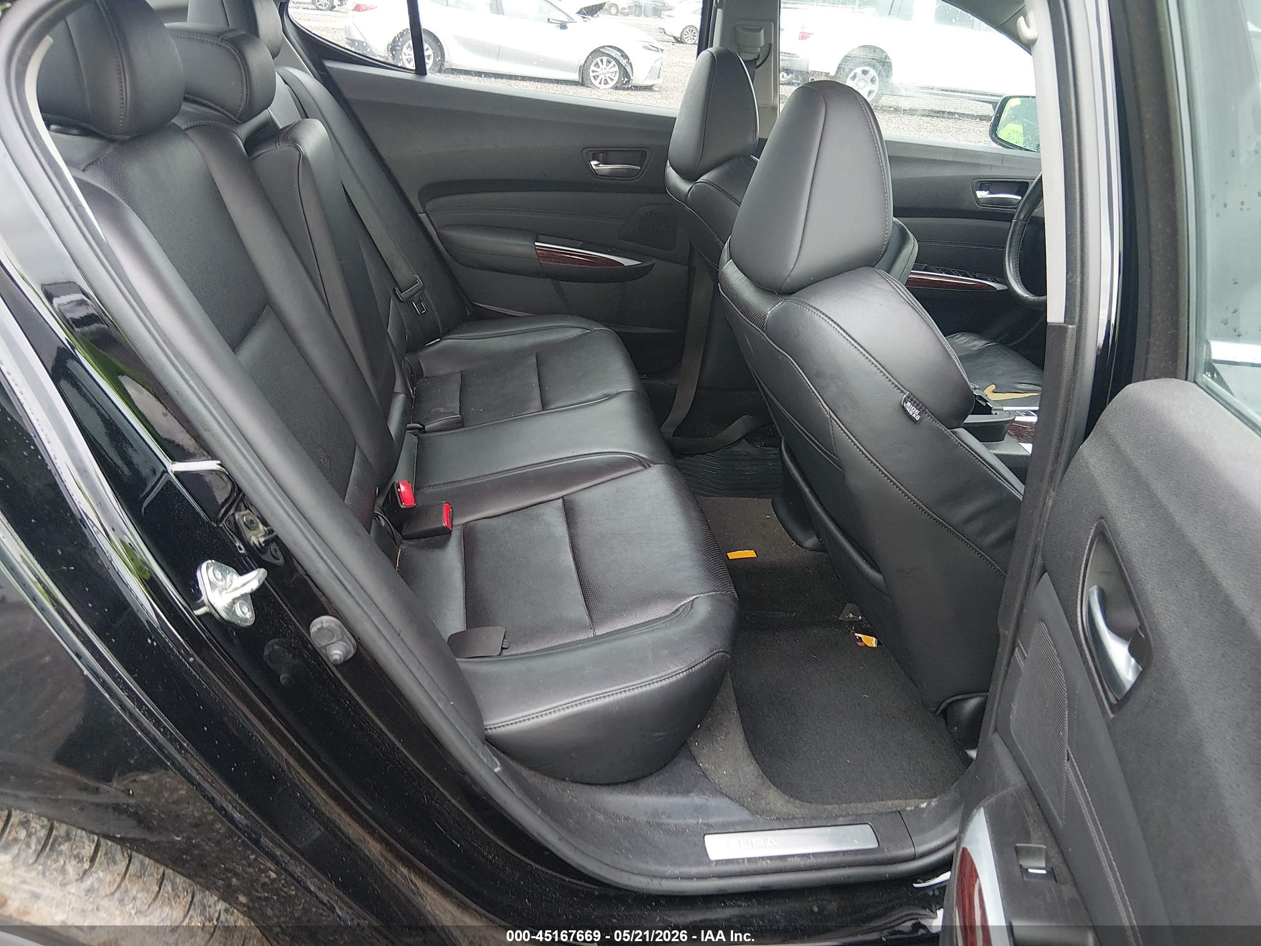 2015 Acura Tlx V6 Tech Black vin: 19UUB2F58FA023038