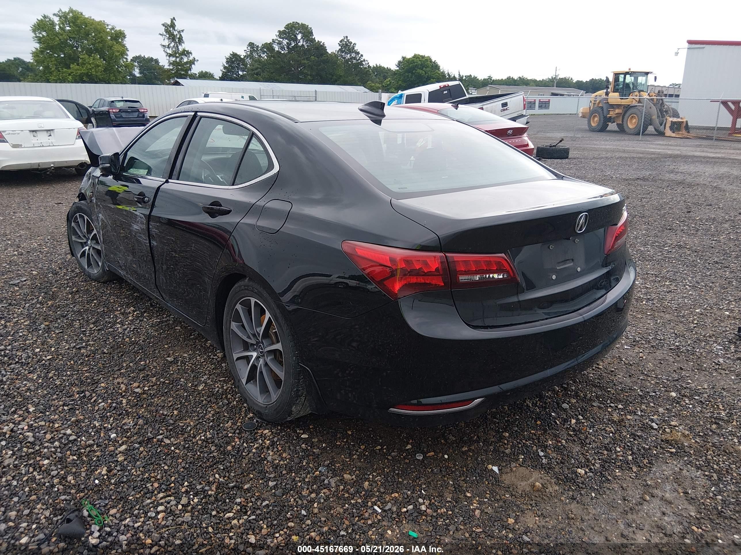 2015 Acura Tlx V6 Tech Black vin: 19UUB2F58FA023038