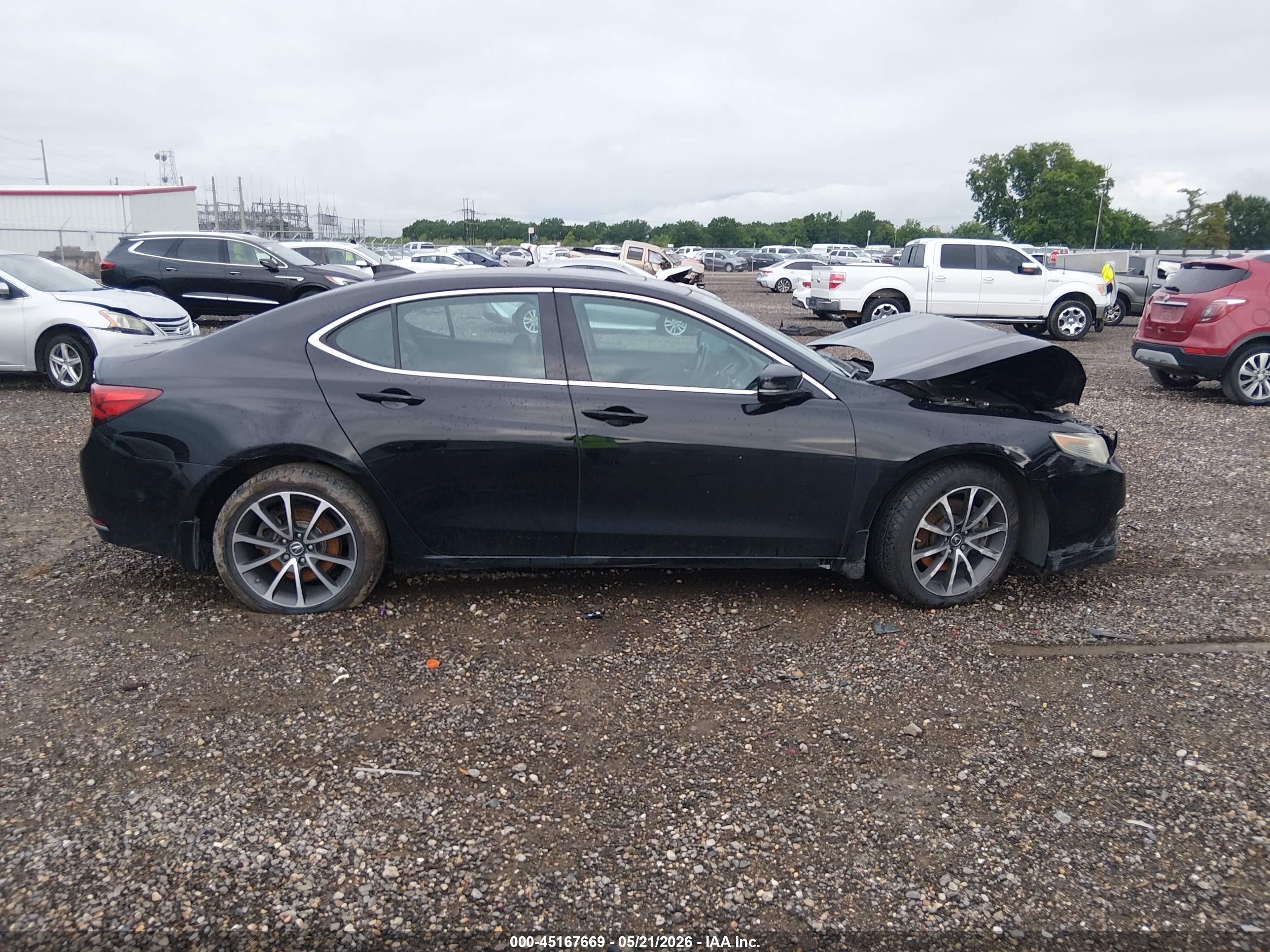 2015 Acura Tlx V6 Tech Black vin: 19UUB2F58FA023038