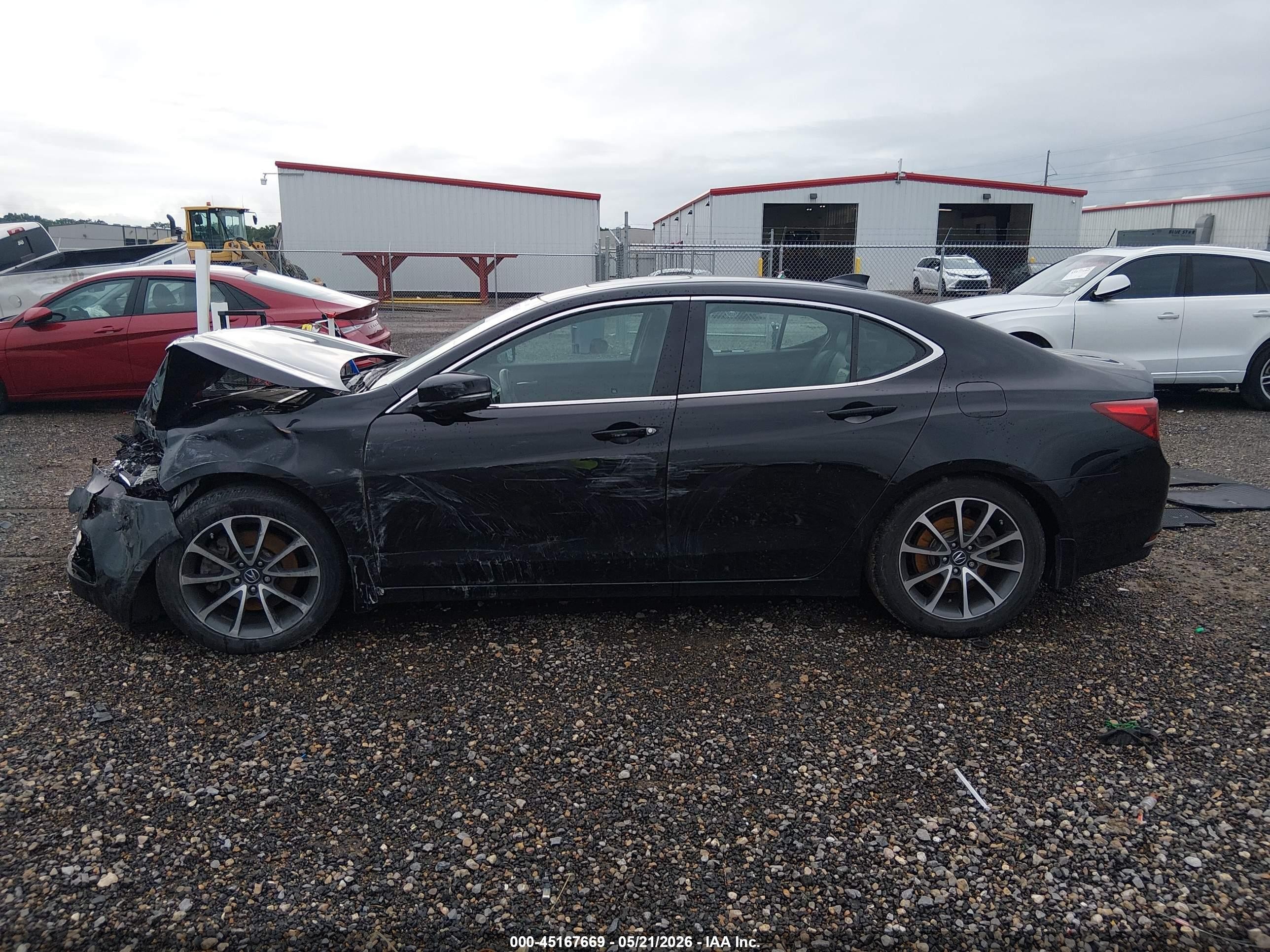 2015 Acura Tlx V6 Tech Black vin: 19UUB2F58FA023038