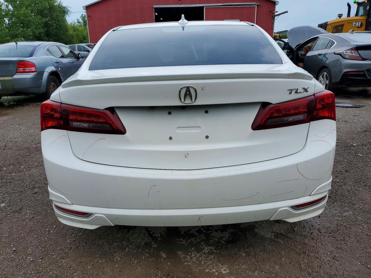 2015 Acura Tlx Tech White vin: 19UUB2F58FA800334