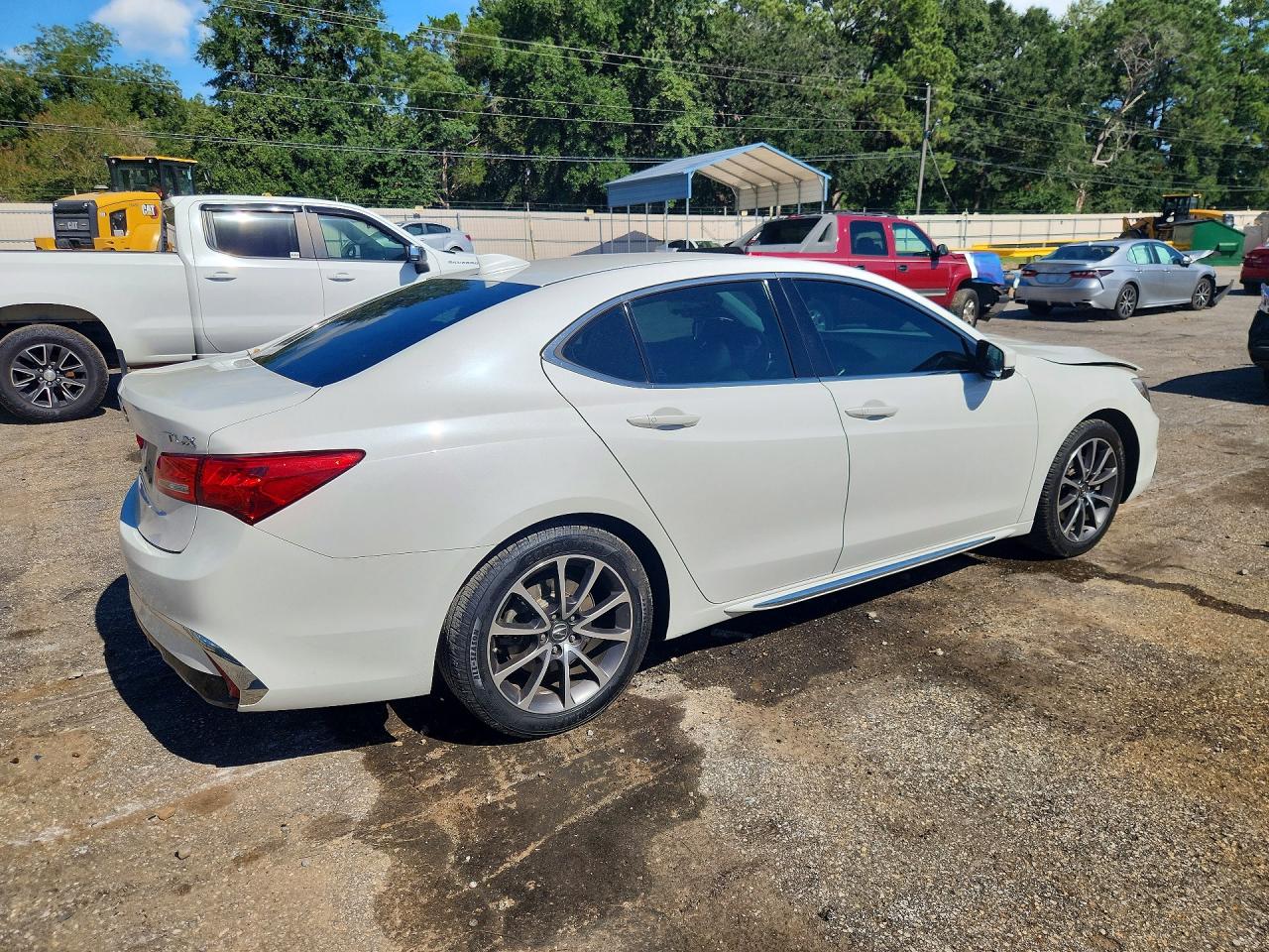 2018 Acura Tlx Tech White vin: 19UUB2F58JA000061