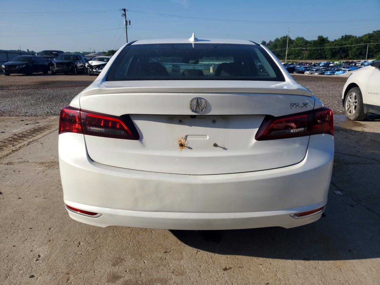 2015 Acura Tlx Tech Белый vin: 19UUB2F59FA008287