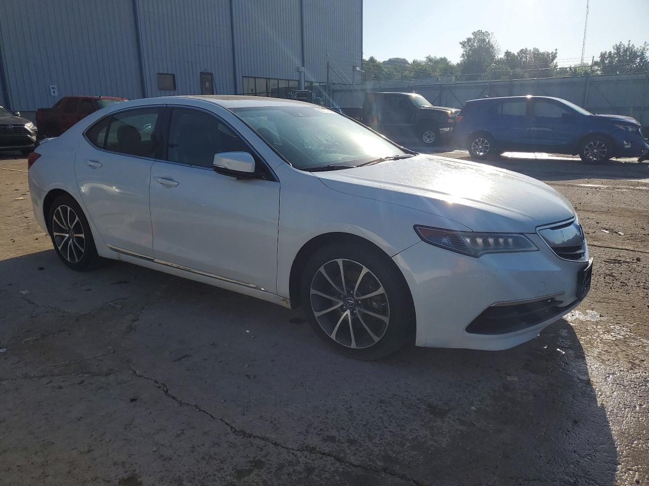 2015 Acura Tlx Tech Белый vin: 19UUB2F59FA008287