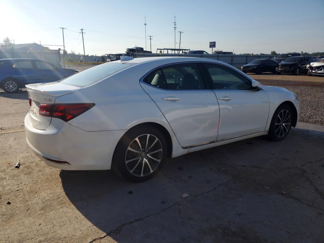2015 Acura Tlx Tech Белый vin: 19UUB2F59FA008287