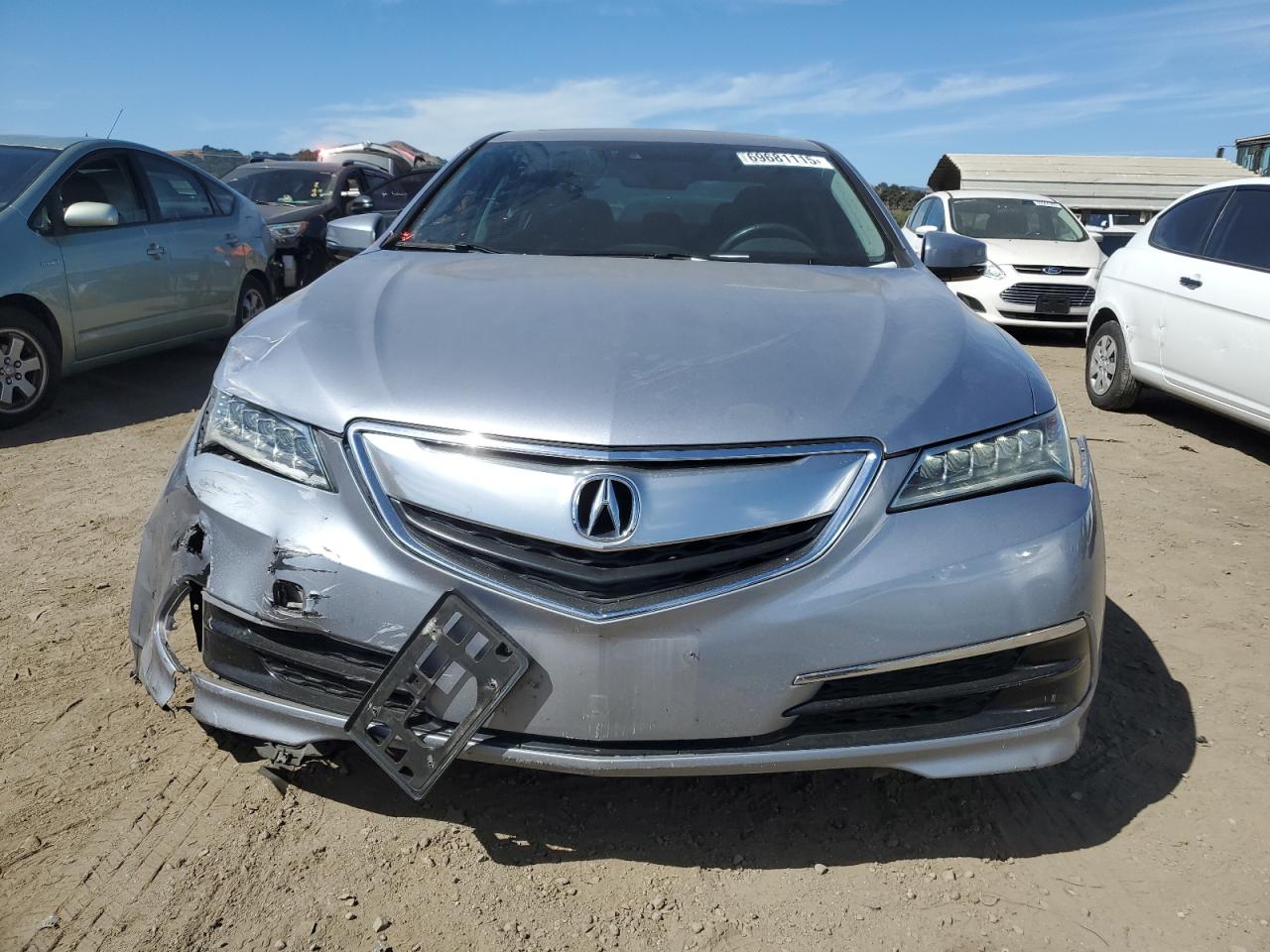 2015 Acura Tlx Tech Silver vin: 19UUB2F59FA017992