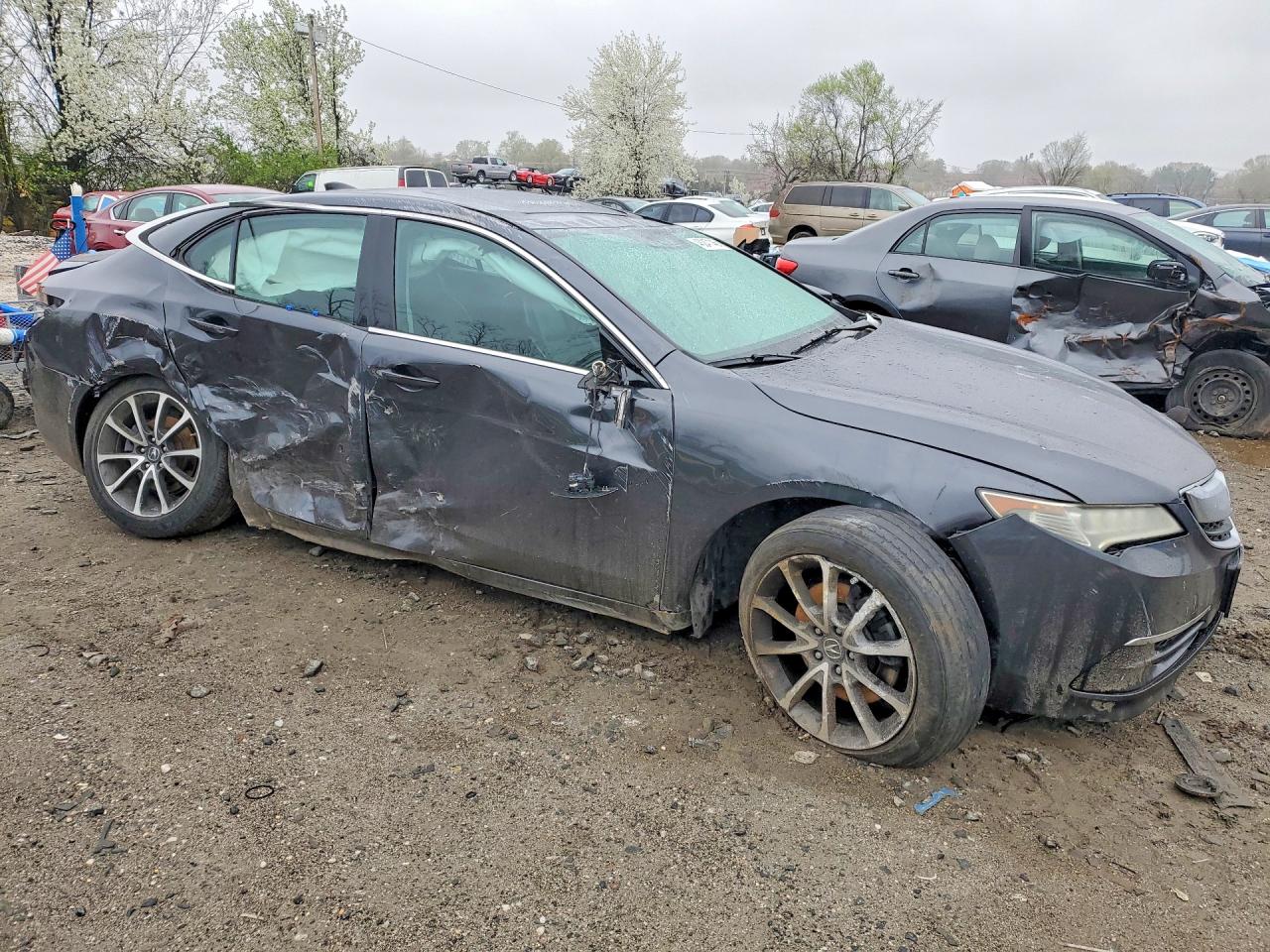 2015 Acura Tlx Tech Gray vin: 19UUB2F59FA021590