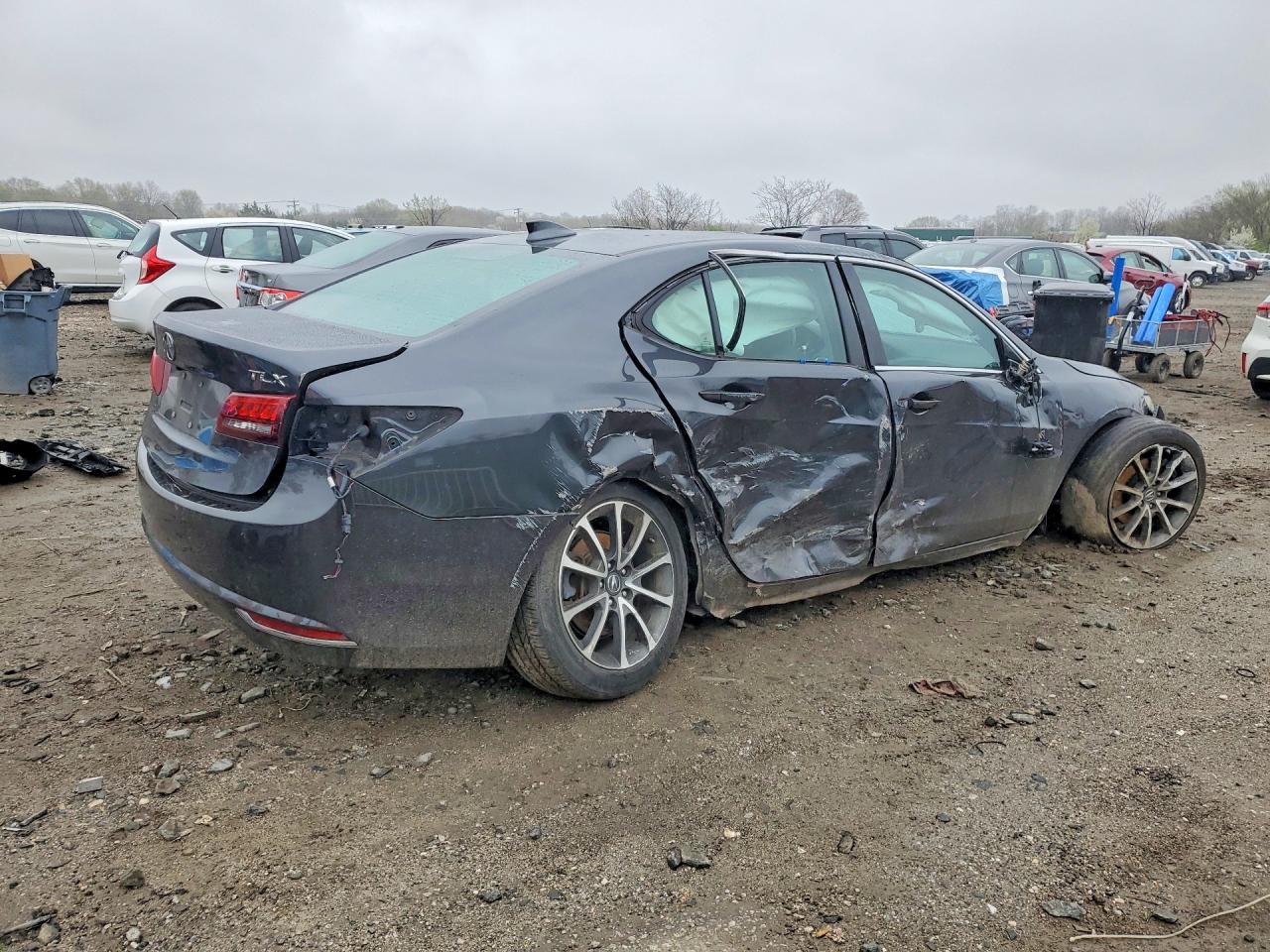 2015 Acura Tlx Tech Gray vin: 19UUB2F59FA021590