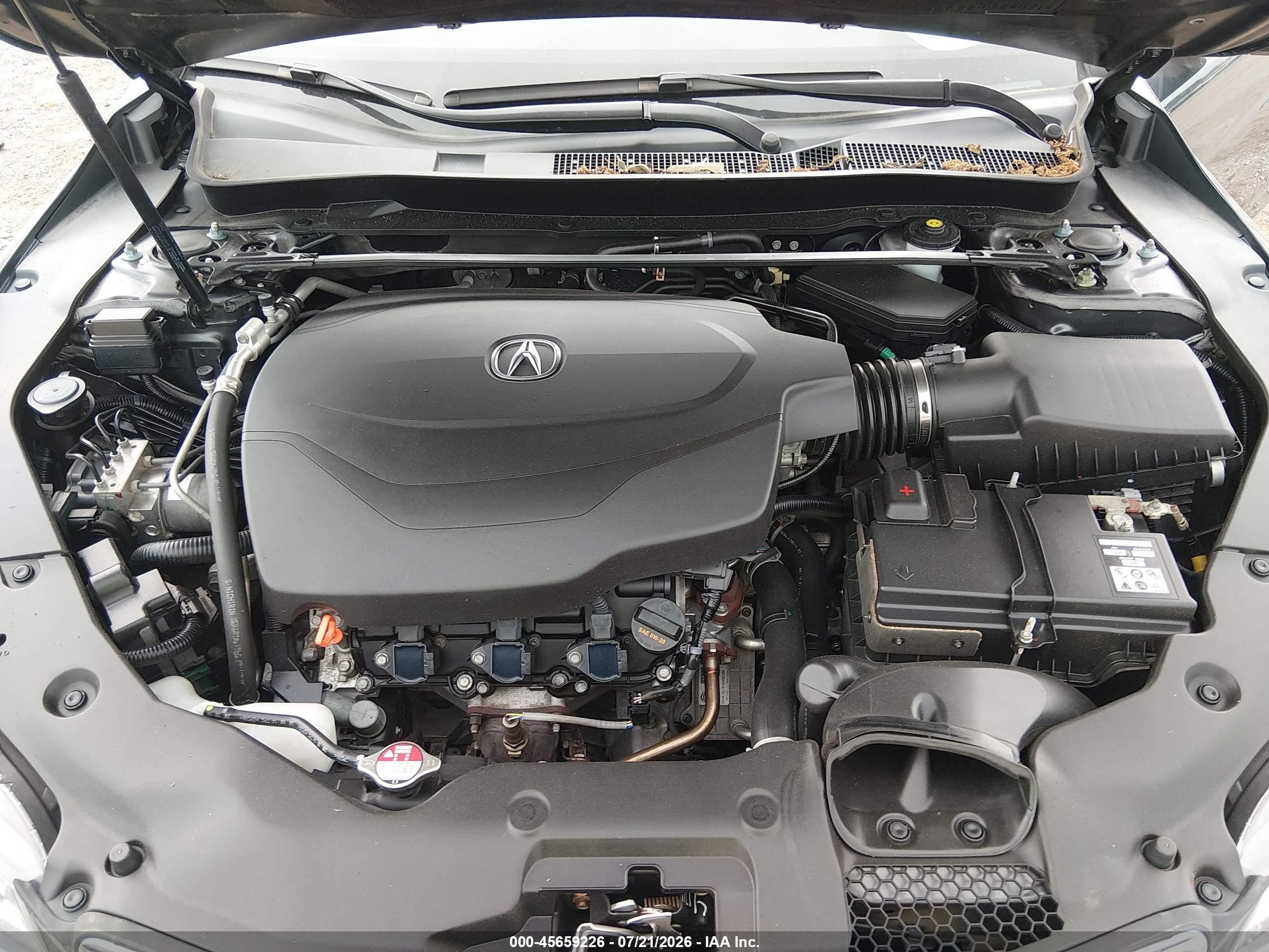 2015 Acura Tlx V6 Tech Gray vin: 19UUB2F59FA022500