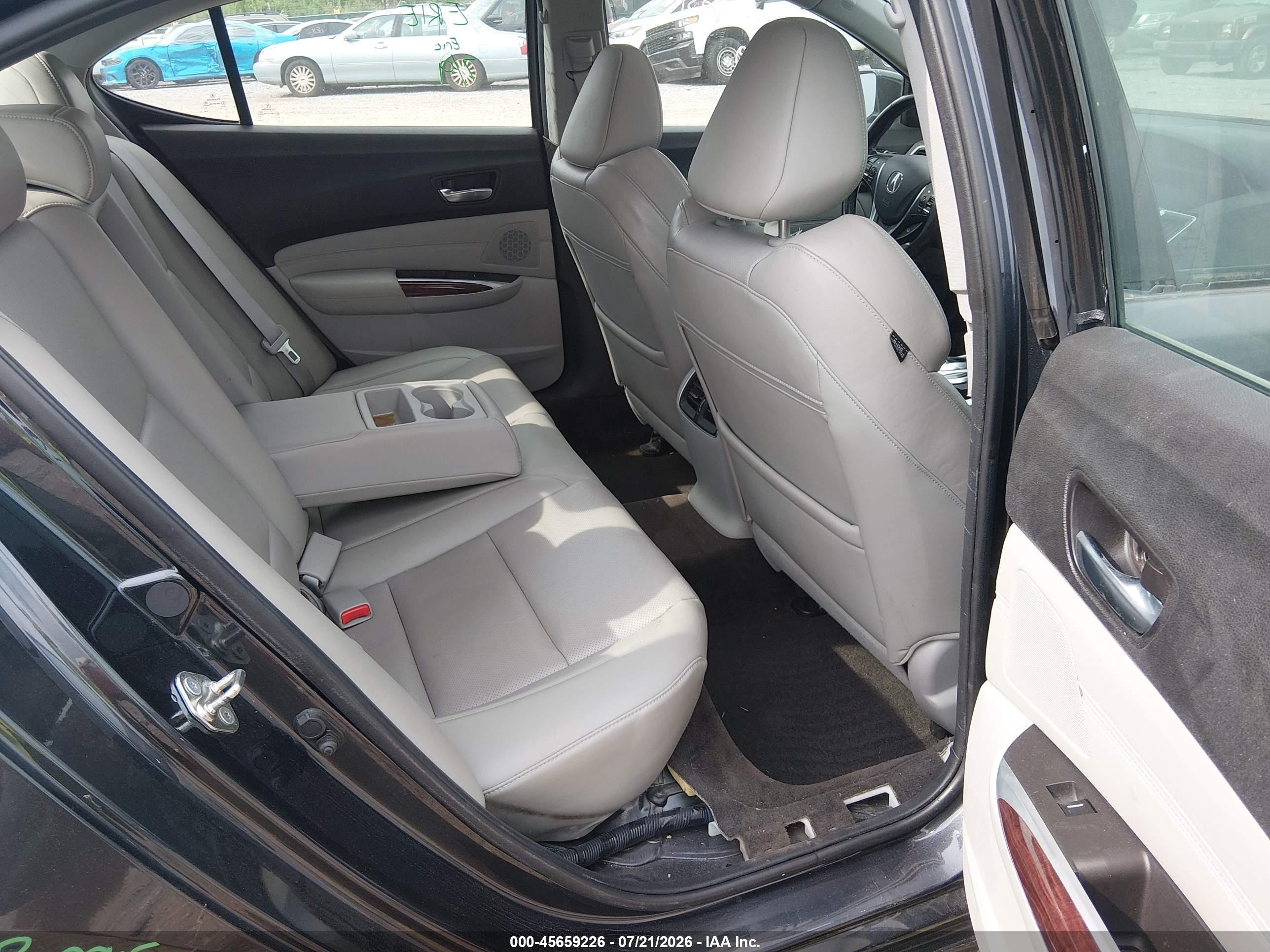 2015 Acura Tlx V6 Tech Gray vin: 19UUB2F59FA022500