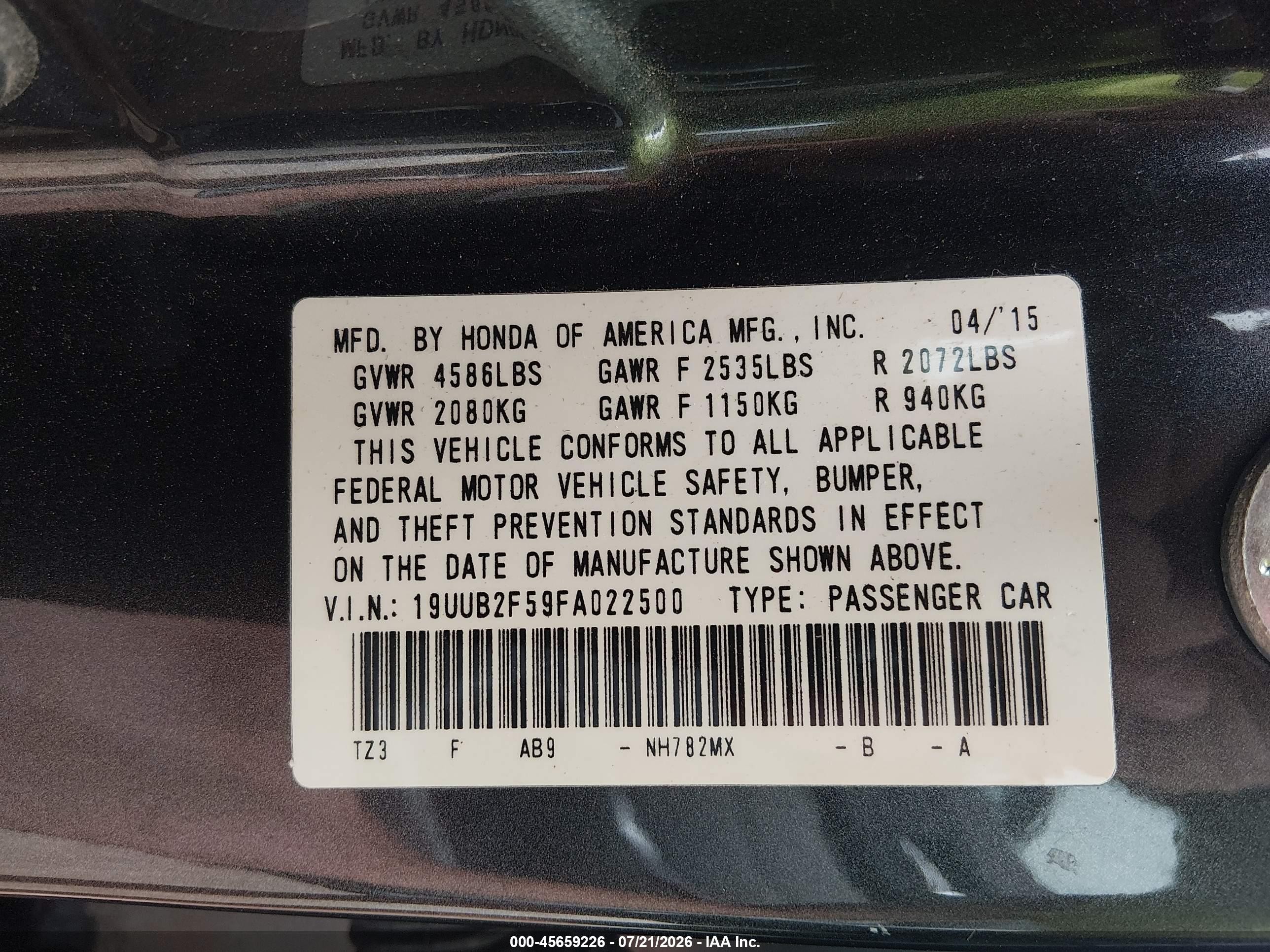 2015 Acura Tlx V6 Tech Gray vin: 19UUB2F59FA022500